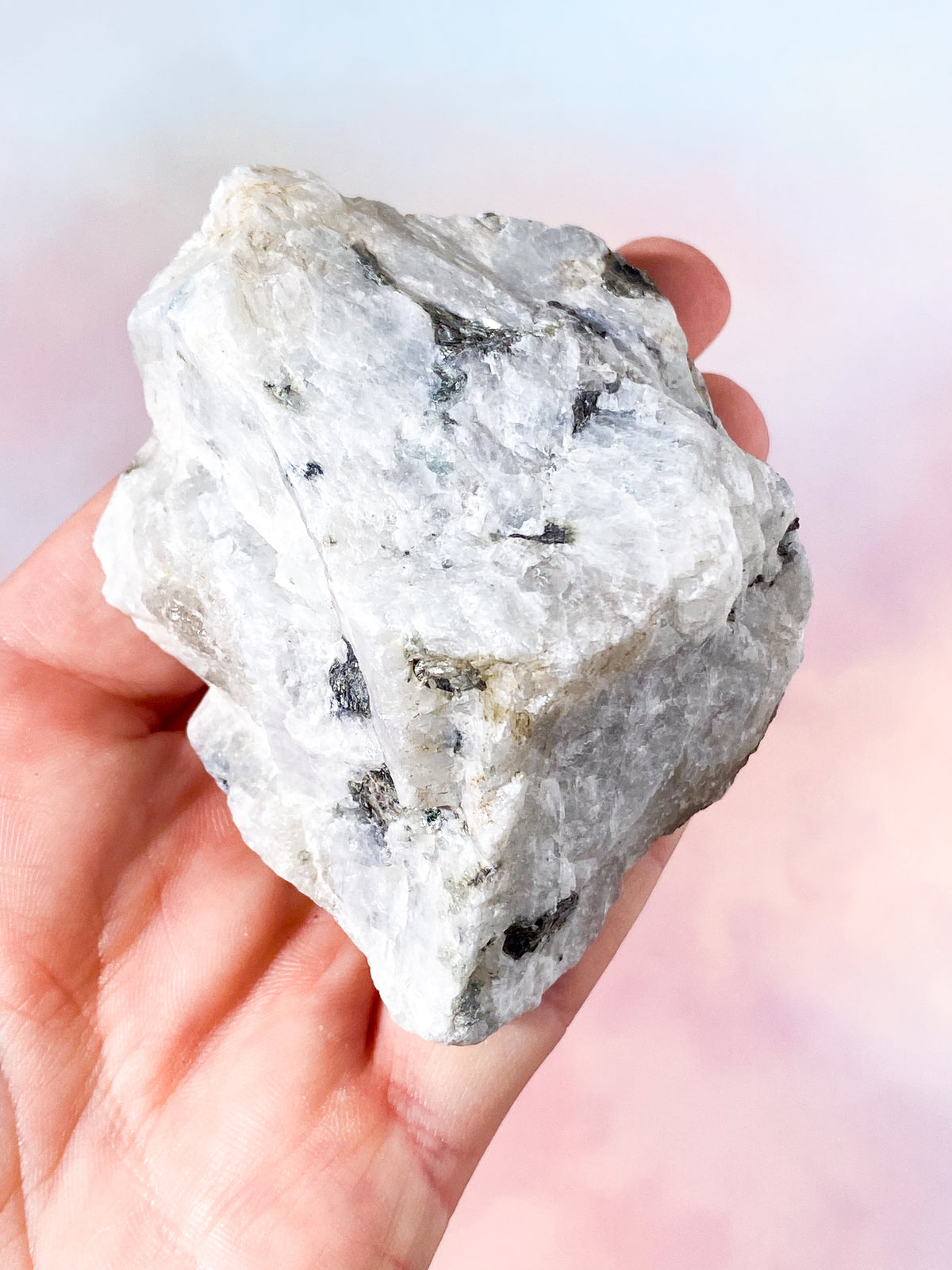 Regnbågsmånsten Rå (Nr. 7)