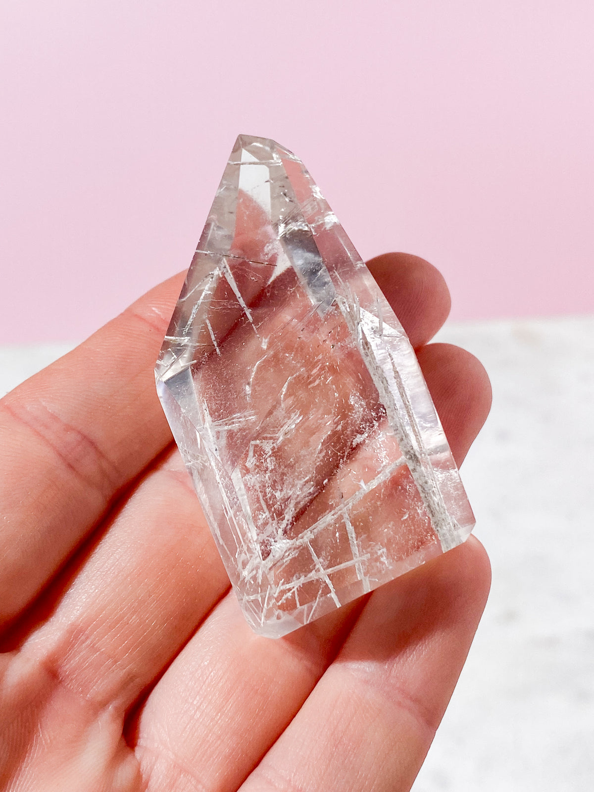 Silver Rutilkvarts Freeform (Nr. 14)