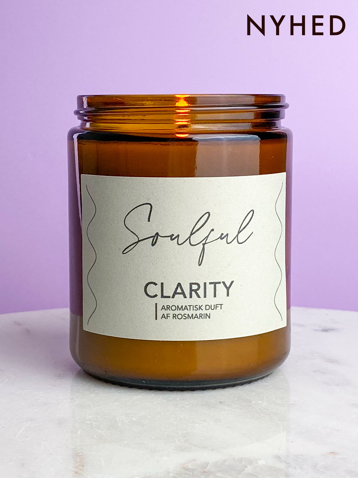 Aromaterapiljus av soja "CLARITY" | Doftljus