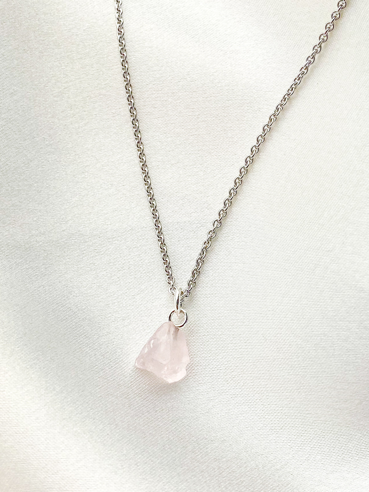 Akvamarin - Petite Heart - Guld