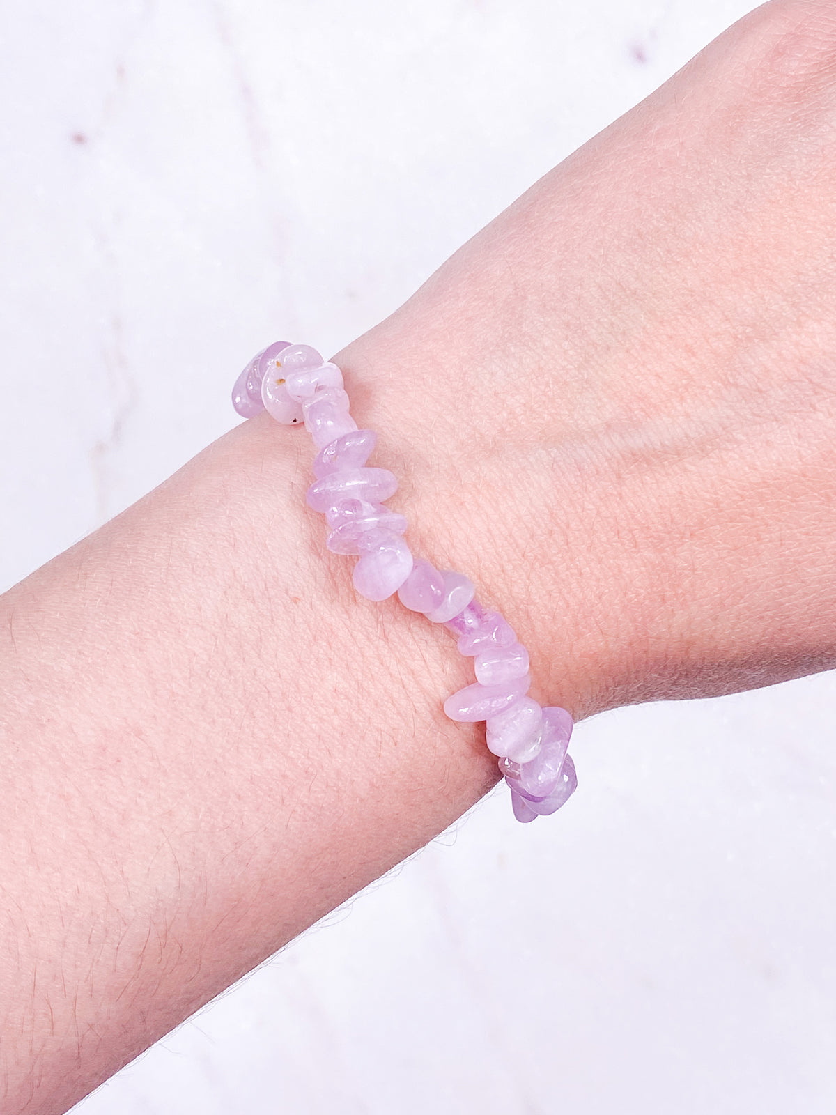 Kunzit Chip Armband