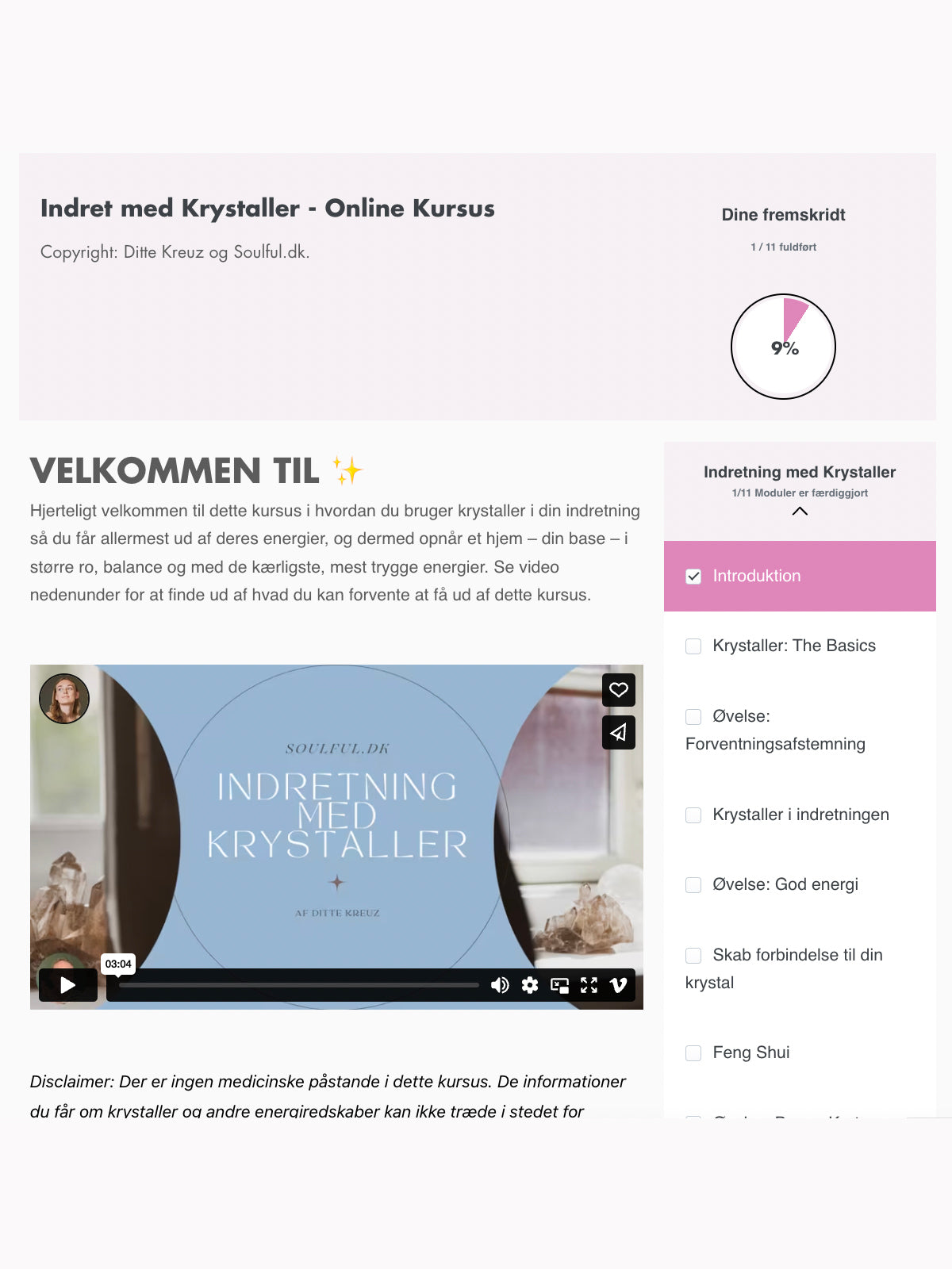 Dekorera med kristaller - Onlinekurs