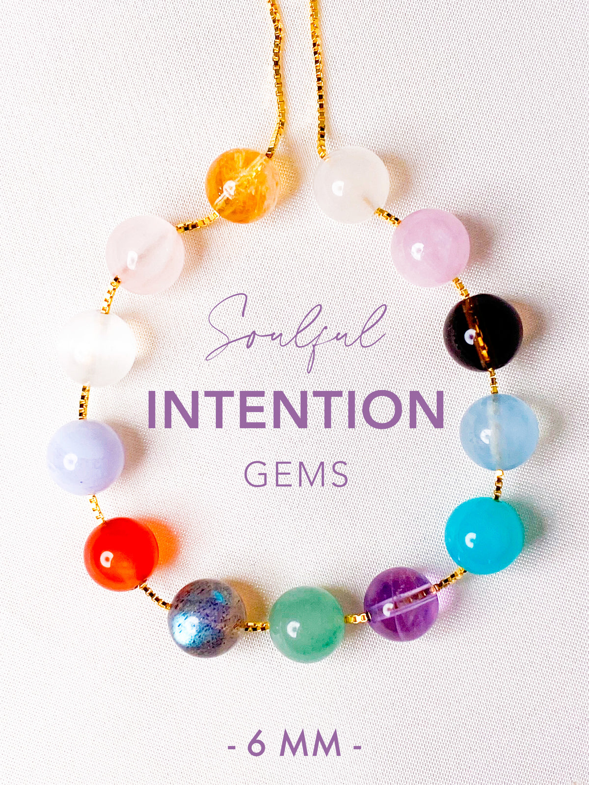 6 mm - Hänge - Intention Gems