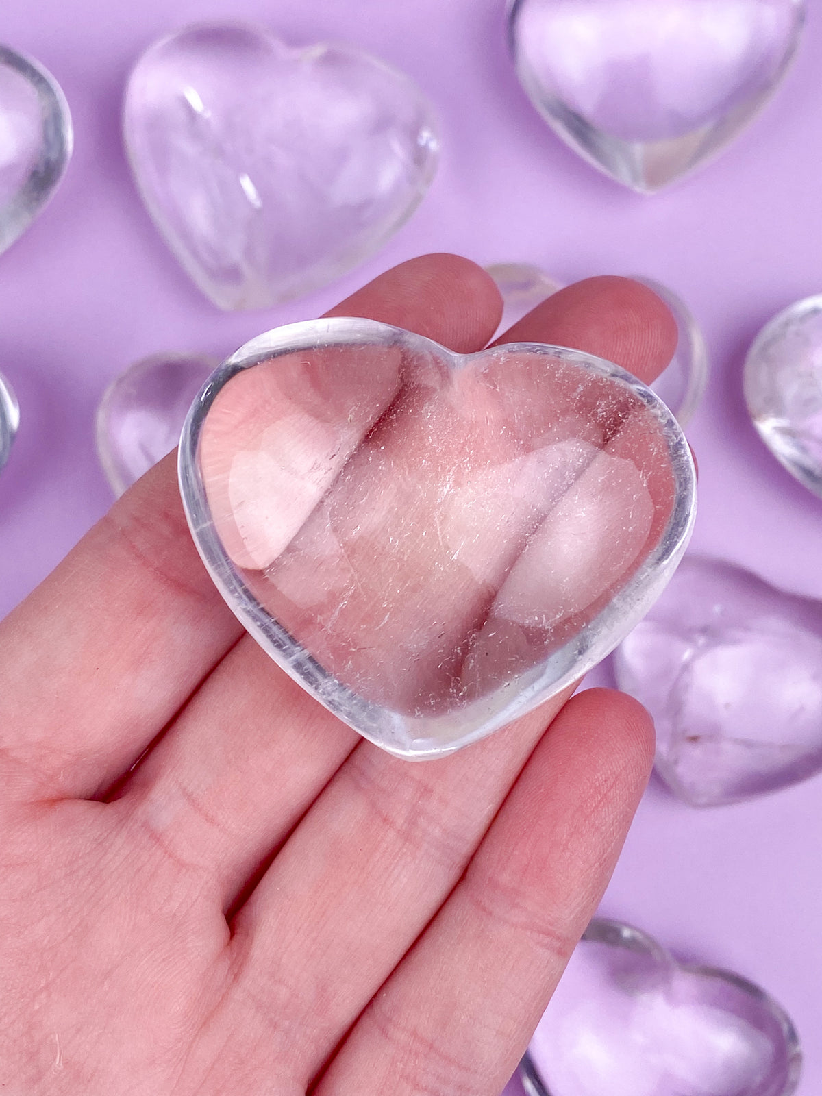 Mountain Crystal Heart