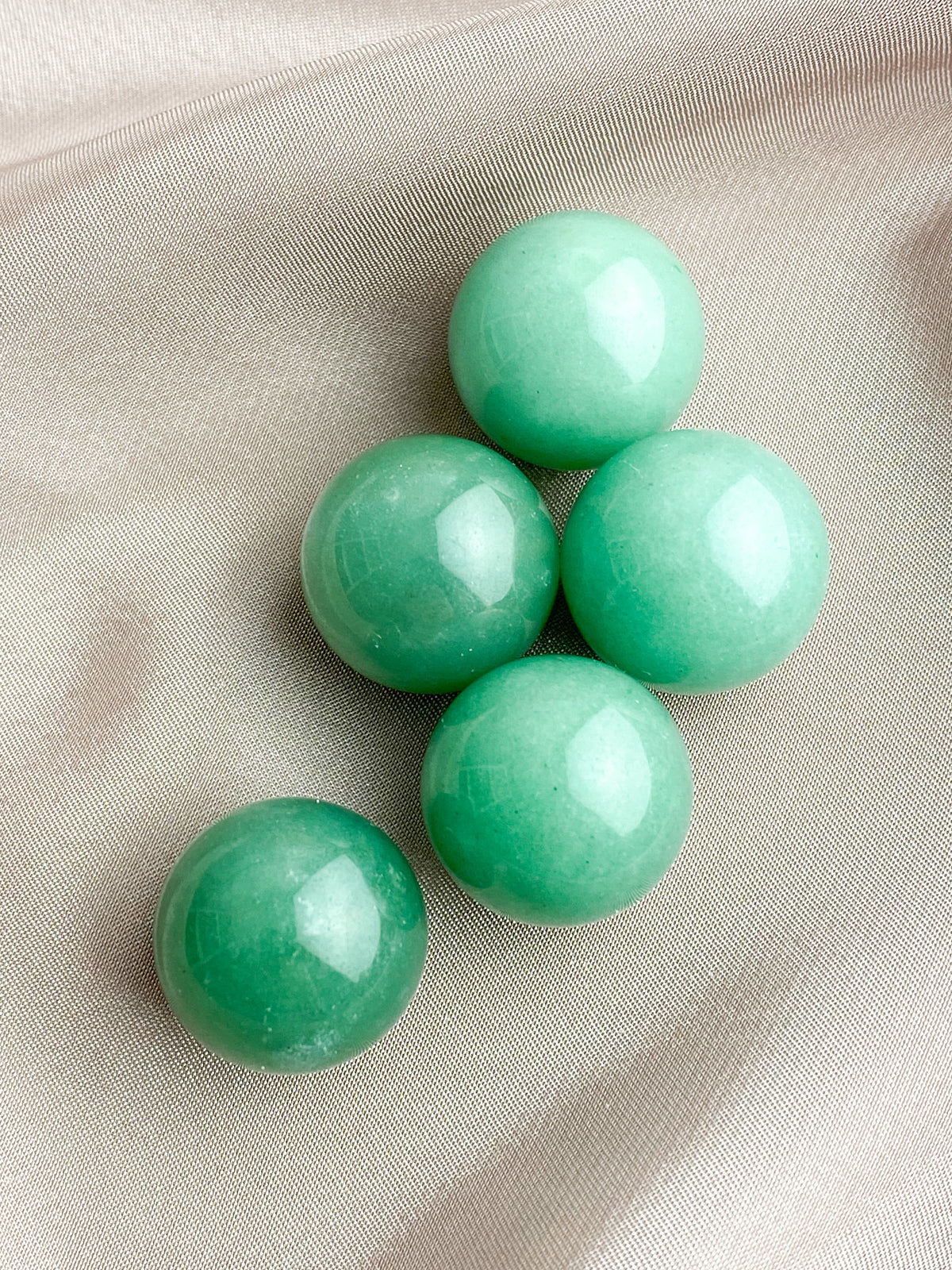 Grön Aventurinboll - 2 cm