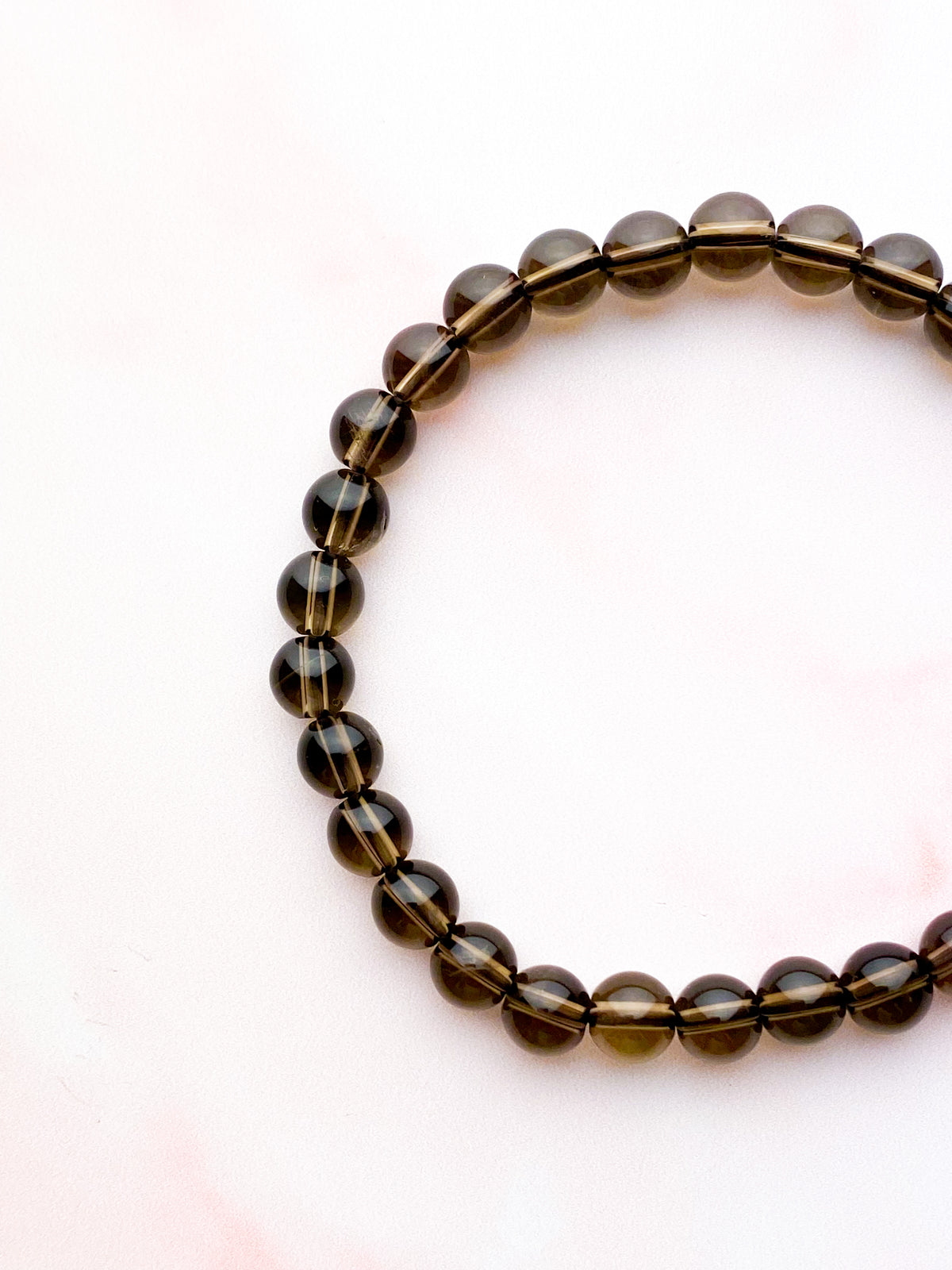 Smoke Quartes armband