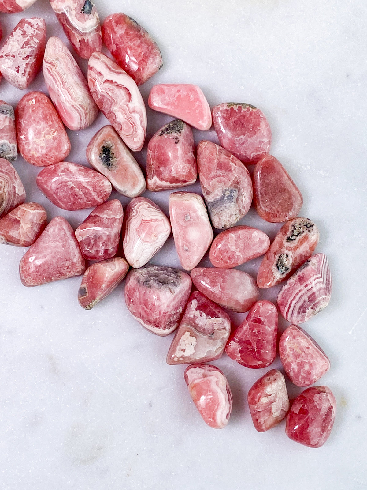 Rhodochrosit Pocket Stone - Exklusiv kvalitet