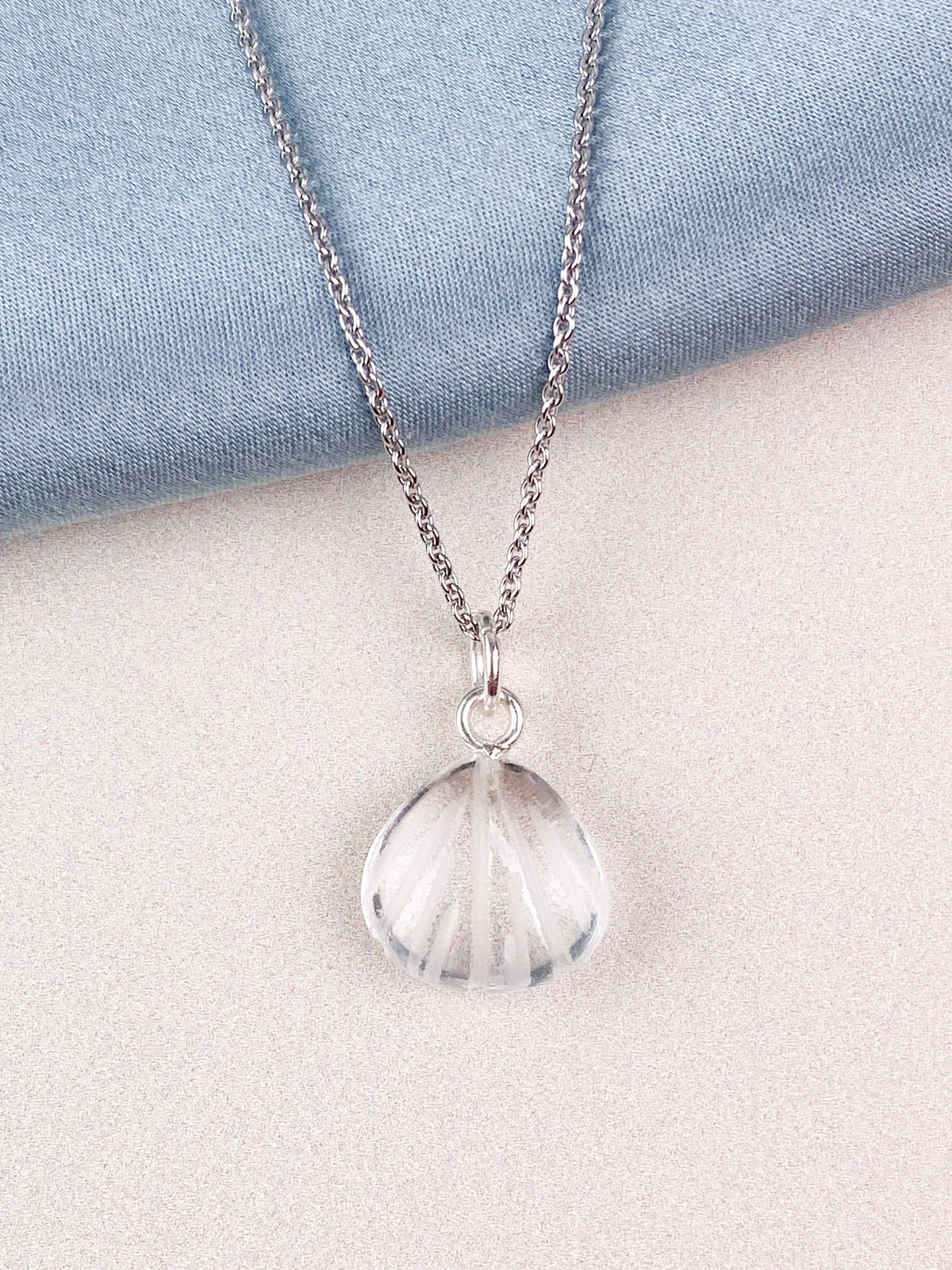 Snäckhalsband - Silver