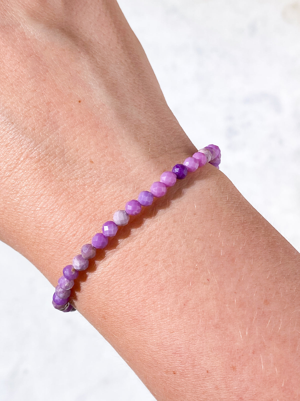 Fosfosideritarmband (fasetterat)