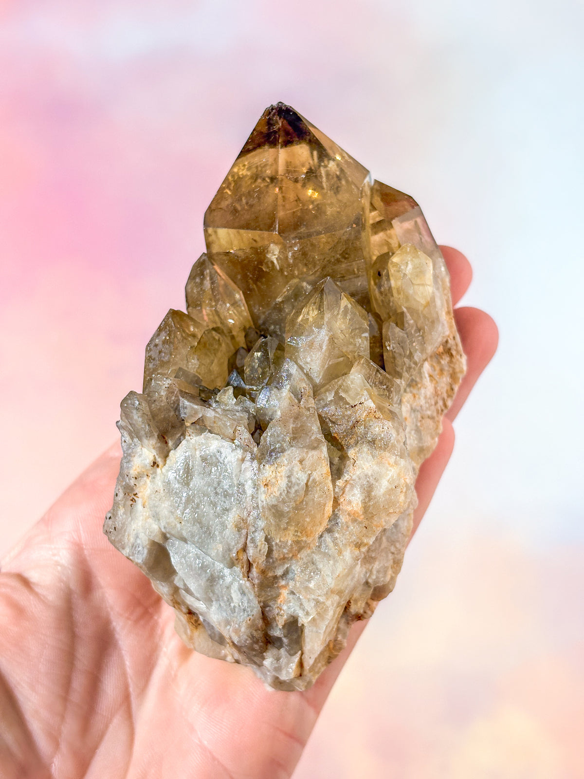 Kundalini Citrin Kluster (Nr. 31)