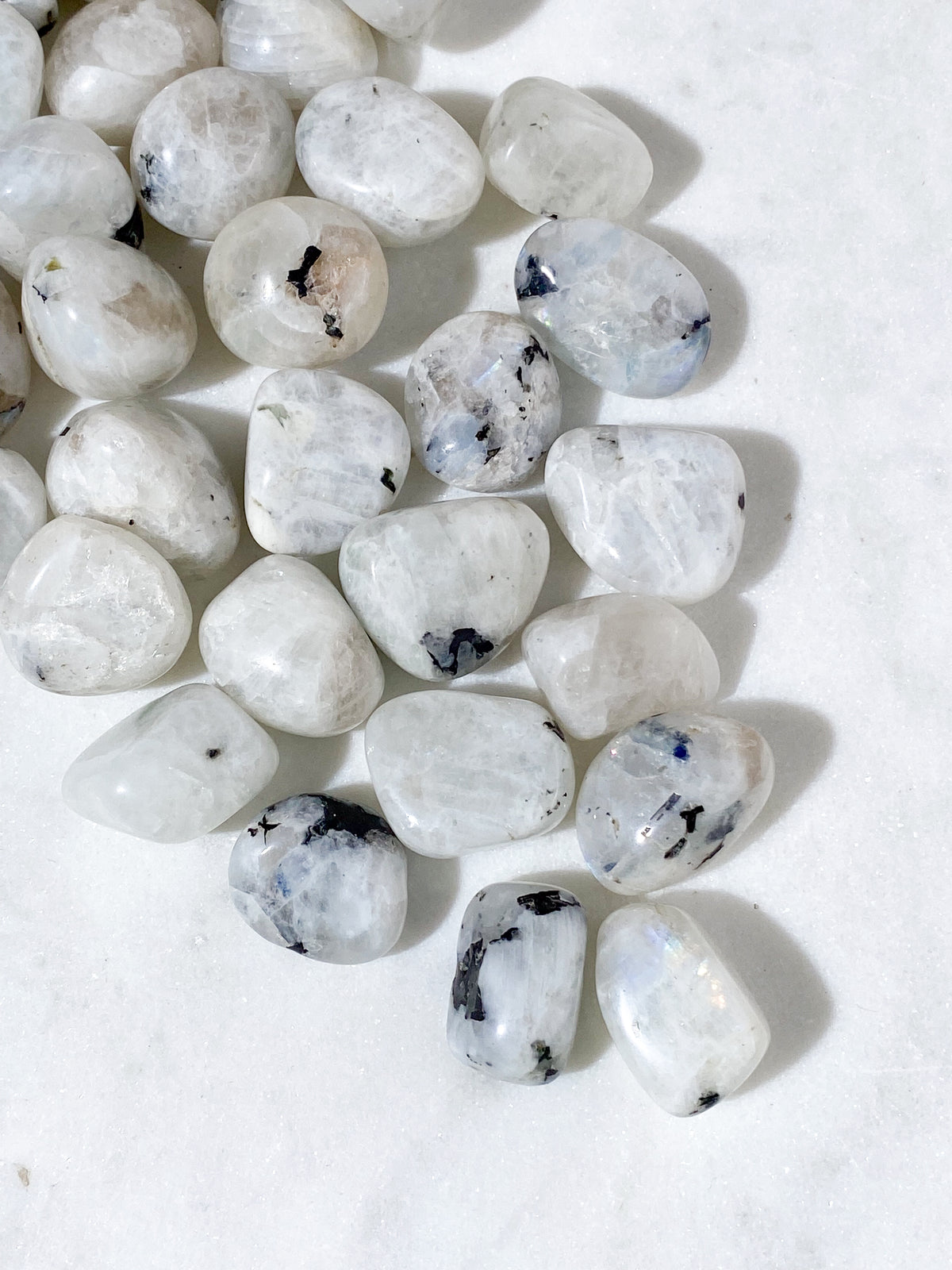 Rainbow Moonstone Polished