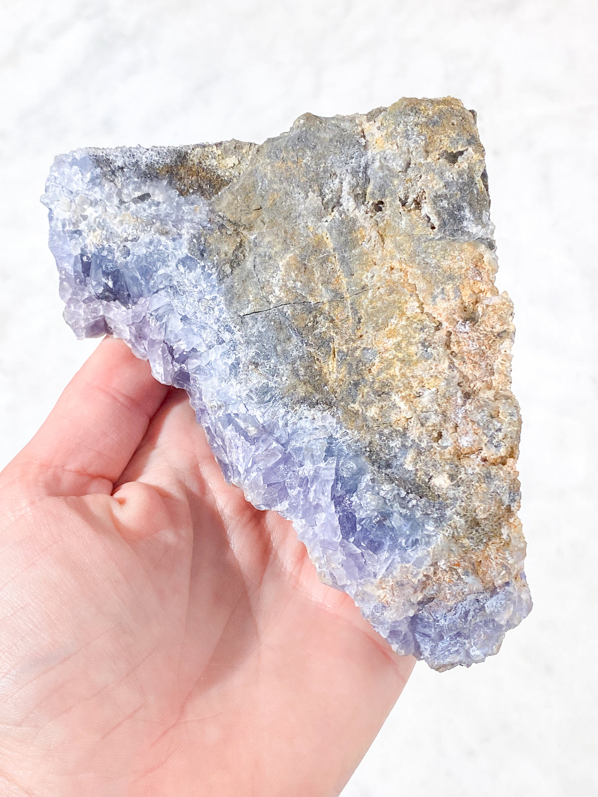 Liten Yunnan Fluoritkluster (Nr. 9)