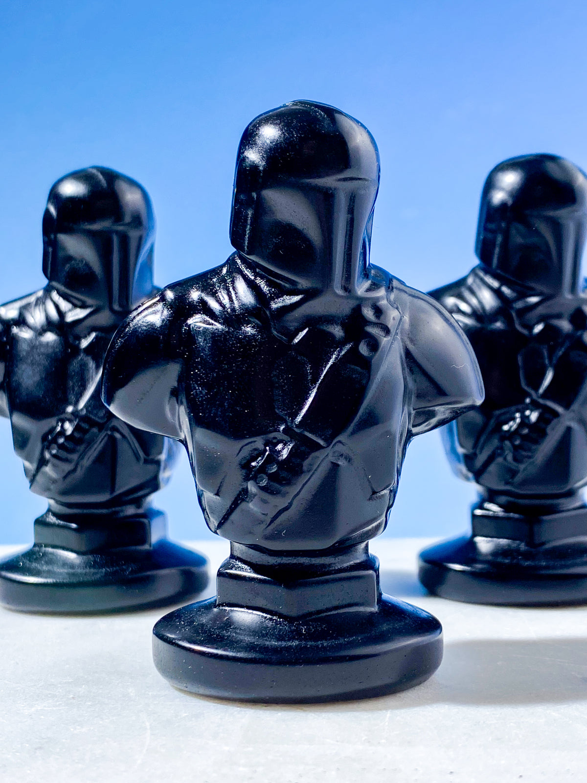 Obsidian Mandalorian Byst