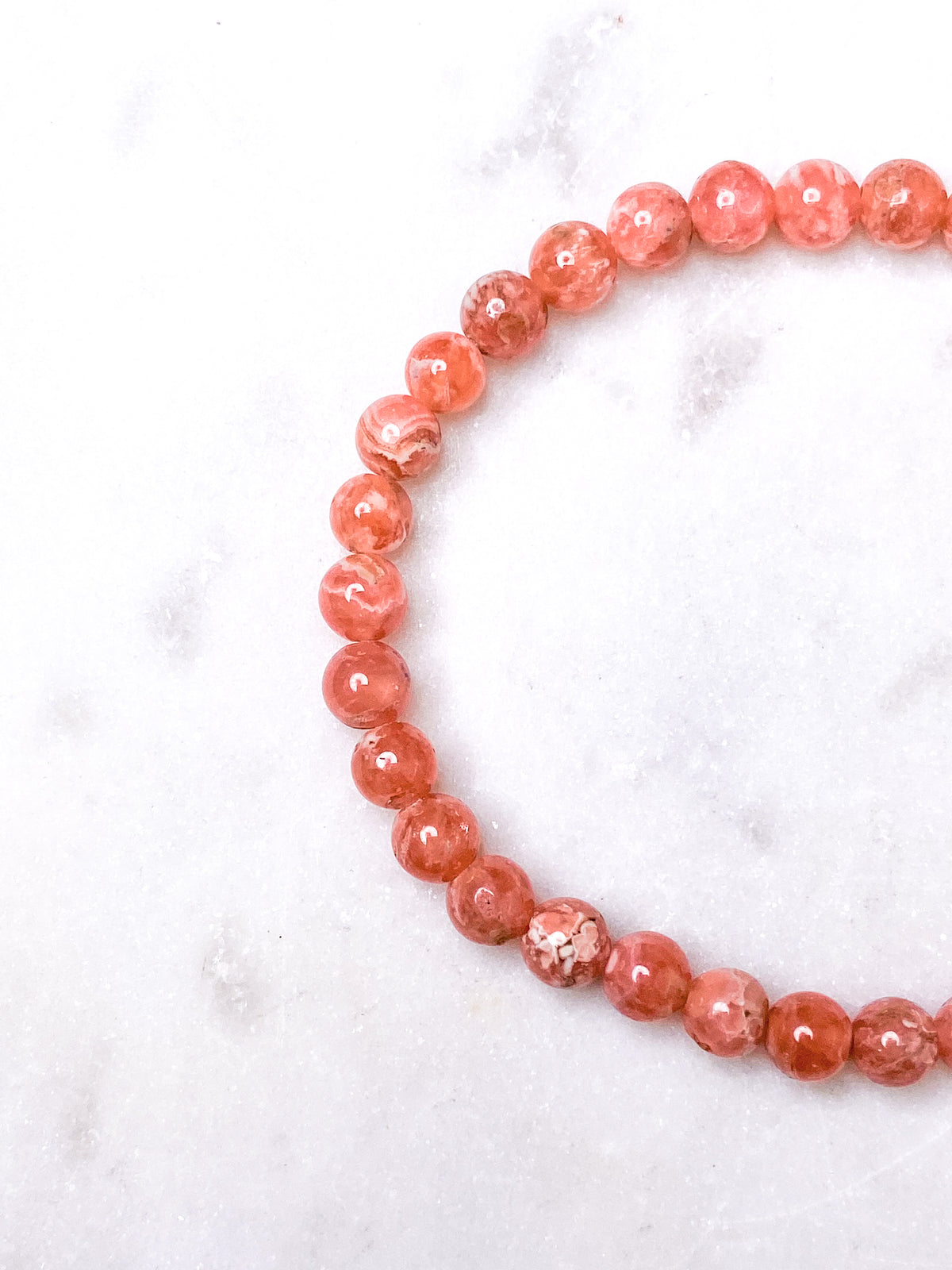 Rhodochrosit armband