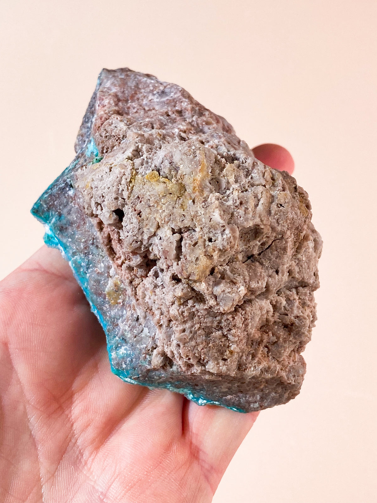 Druzy Pseudo Krysokolla (Nr. 34) Extra kvalitet