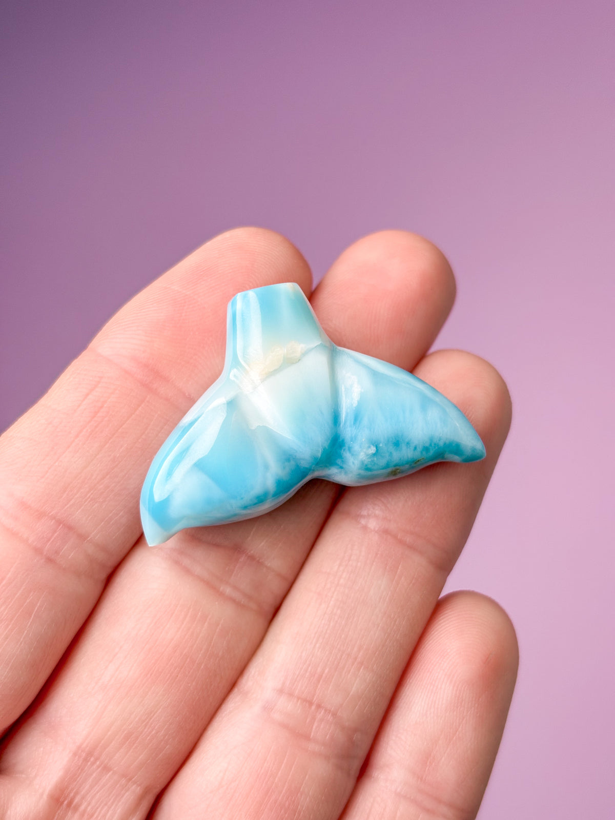 Larimar Whale Tail (nr 1) Exklusiv kvalitet