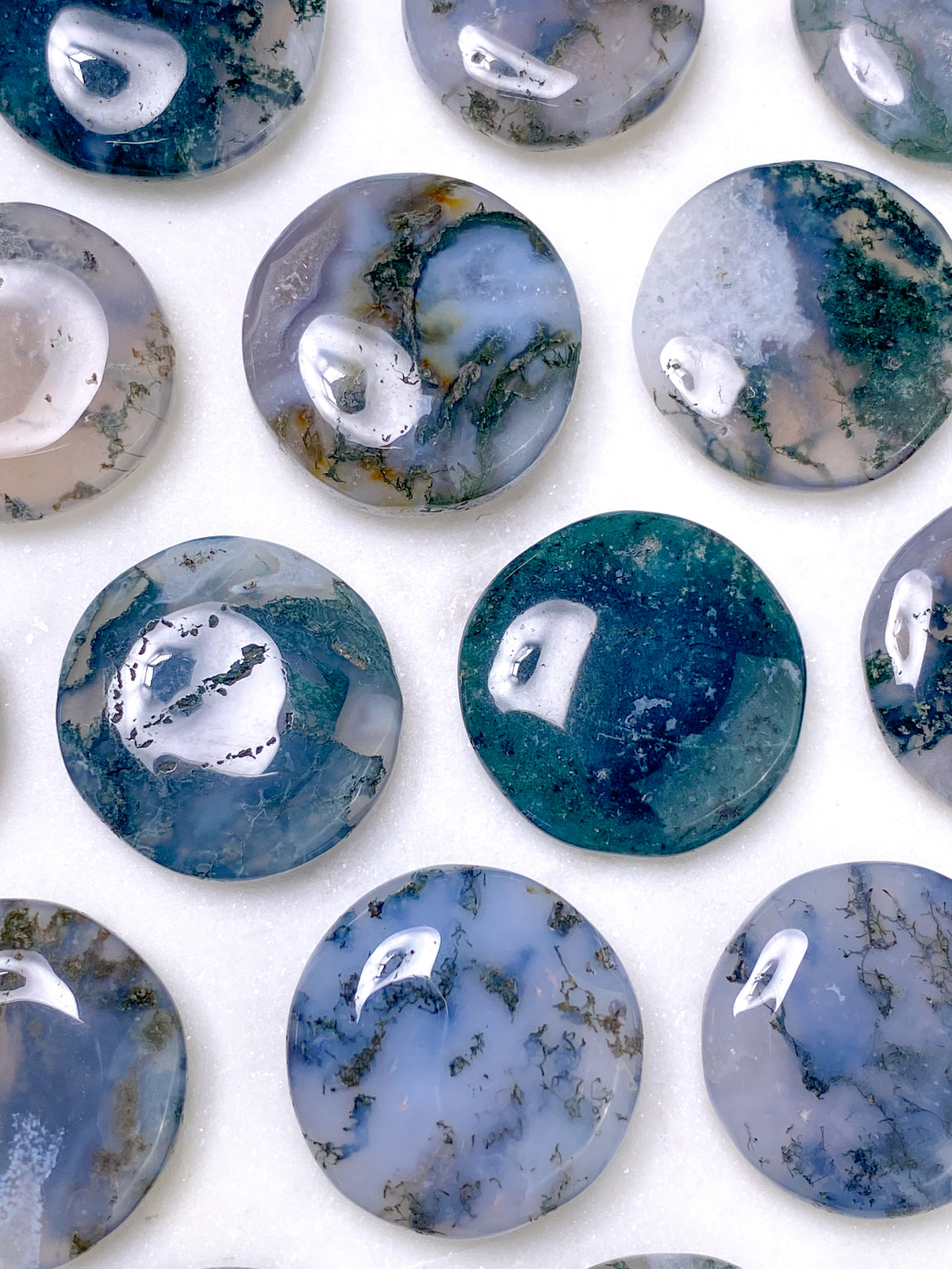 Mossagat Mini Disc (Platpolerad Pocket Stone)
