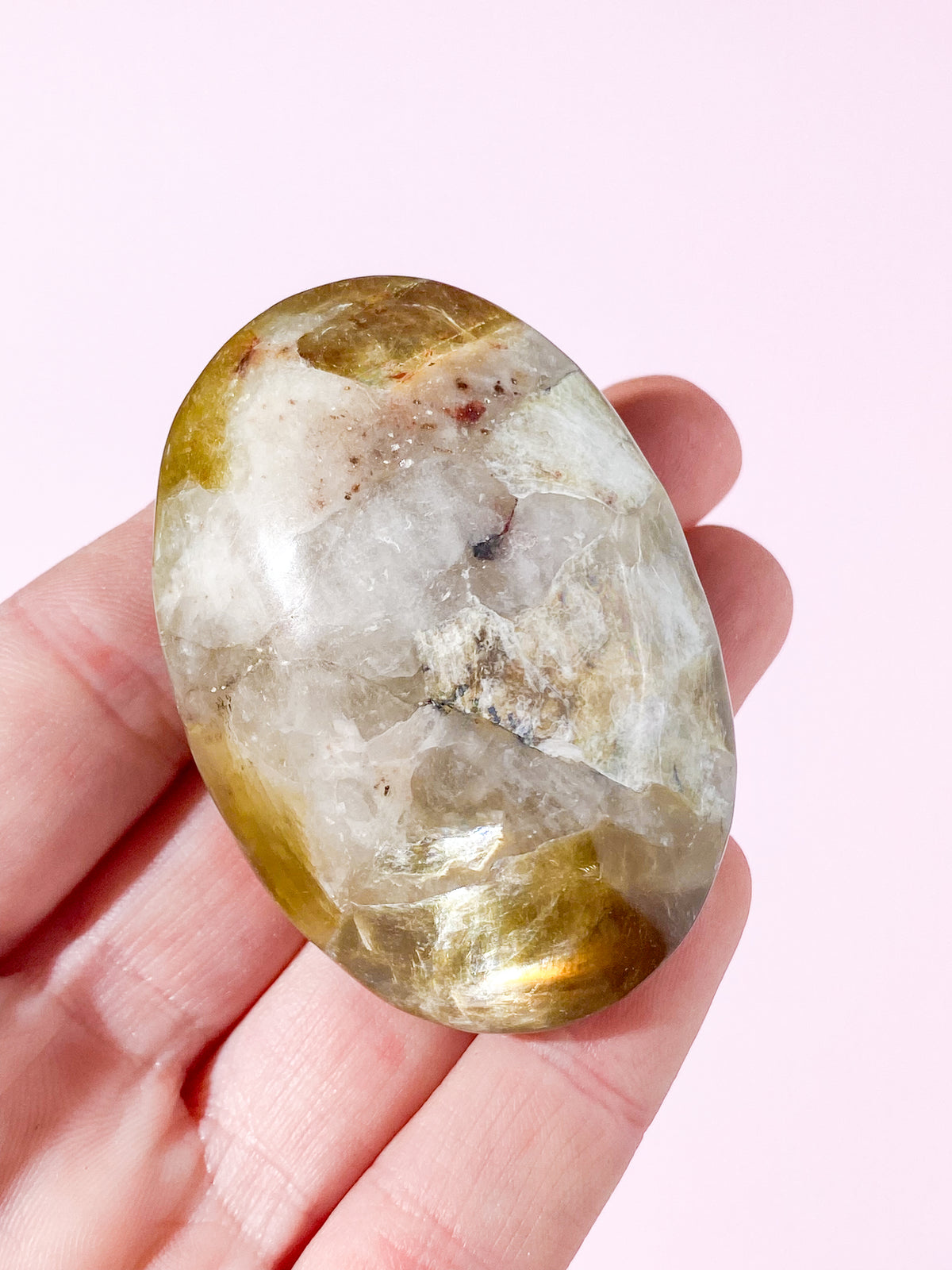 Gyllene Mica Palmstone (Nr. 5)