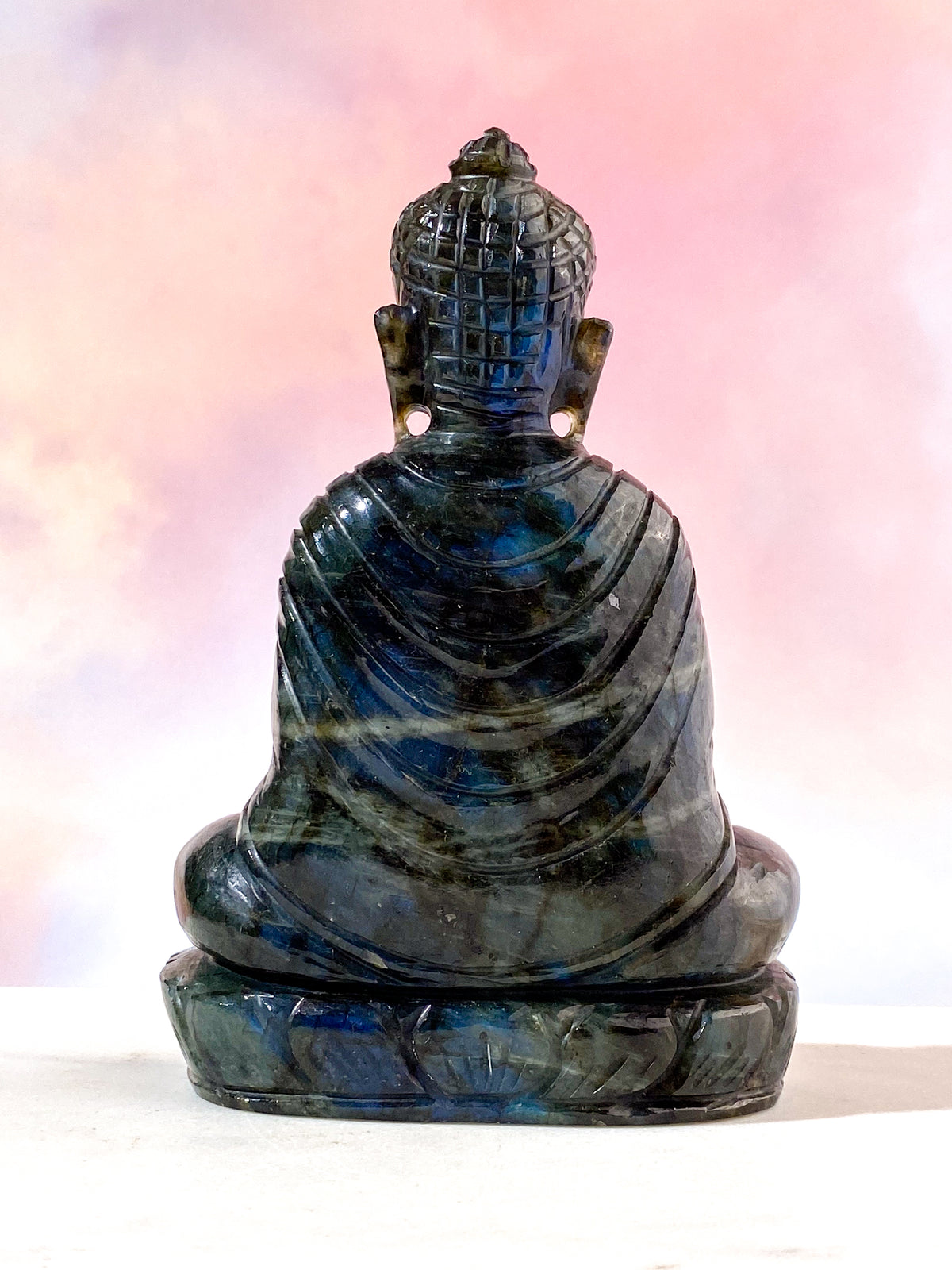 Labradorit Buddha (Nr. 2)