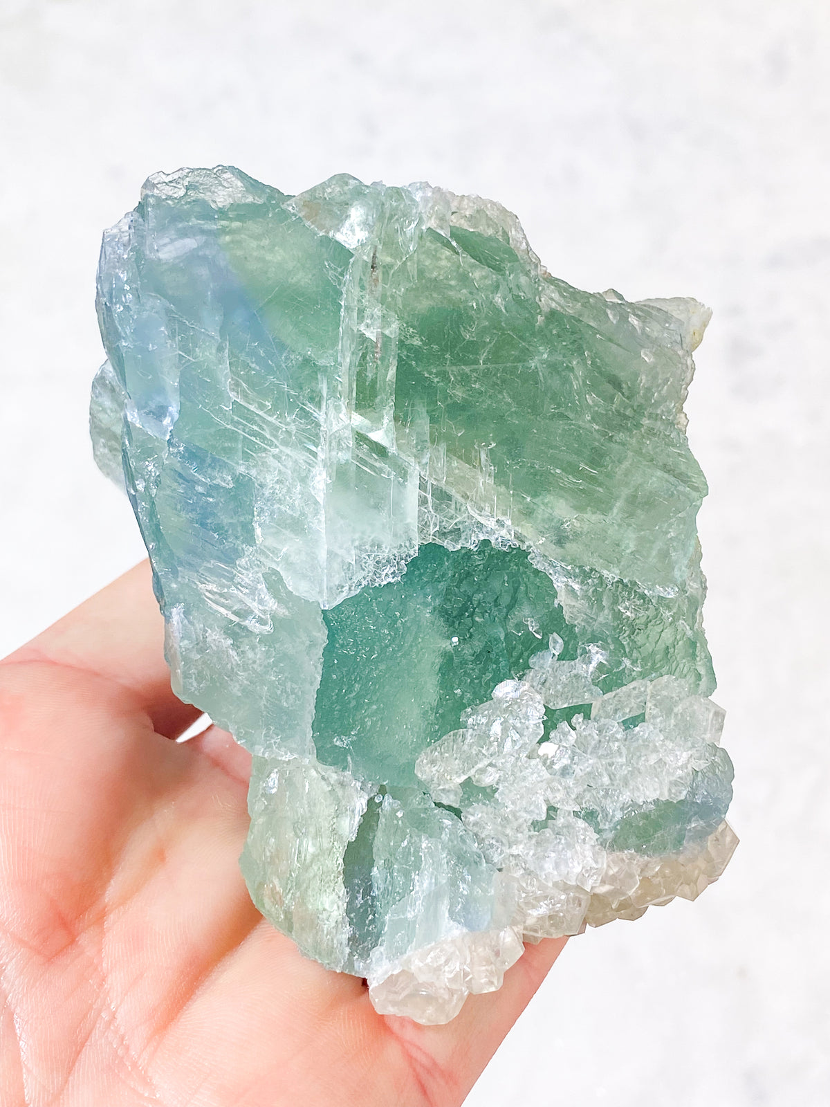 Blå kärnfluorit (nr 13)