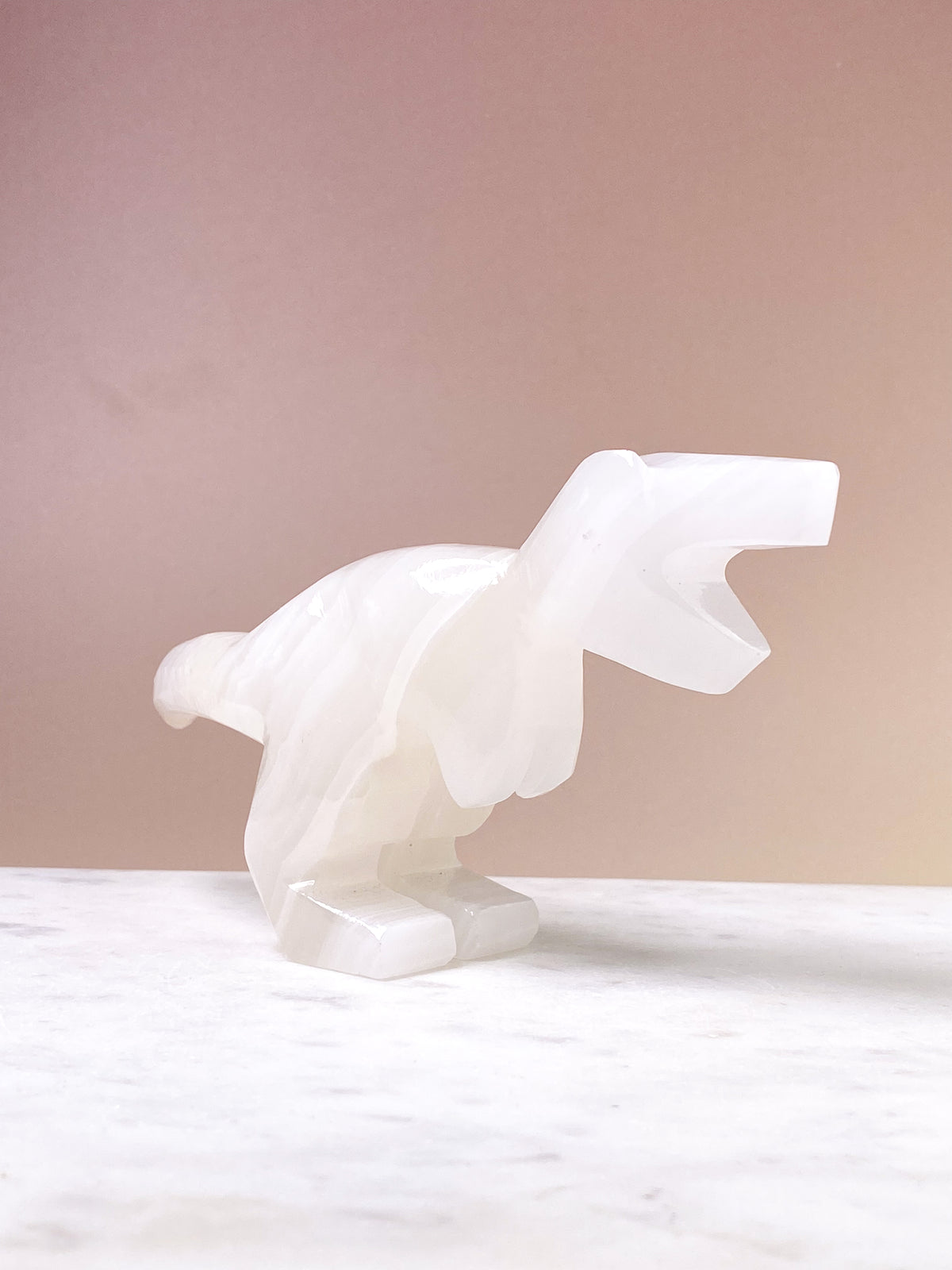 Vit onyx T-rex (nr 1)