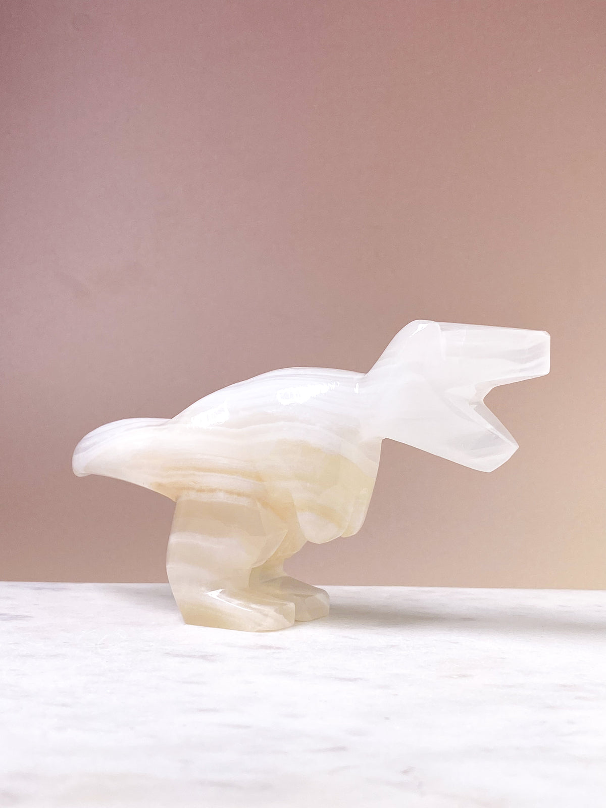 Vit onyx T-rex (nr 3)