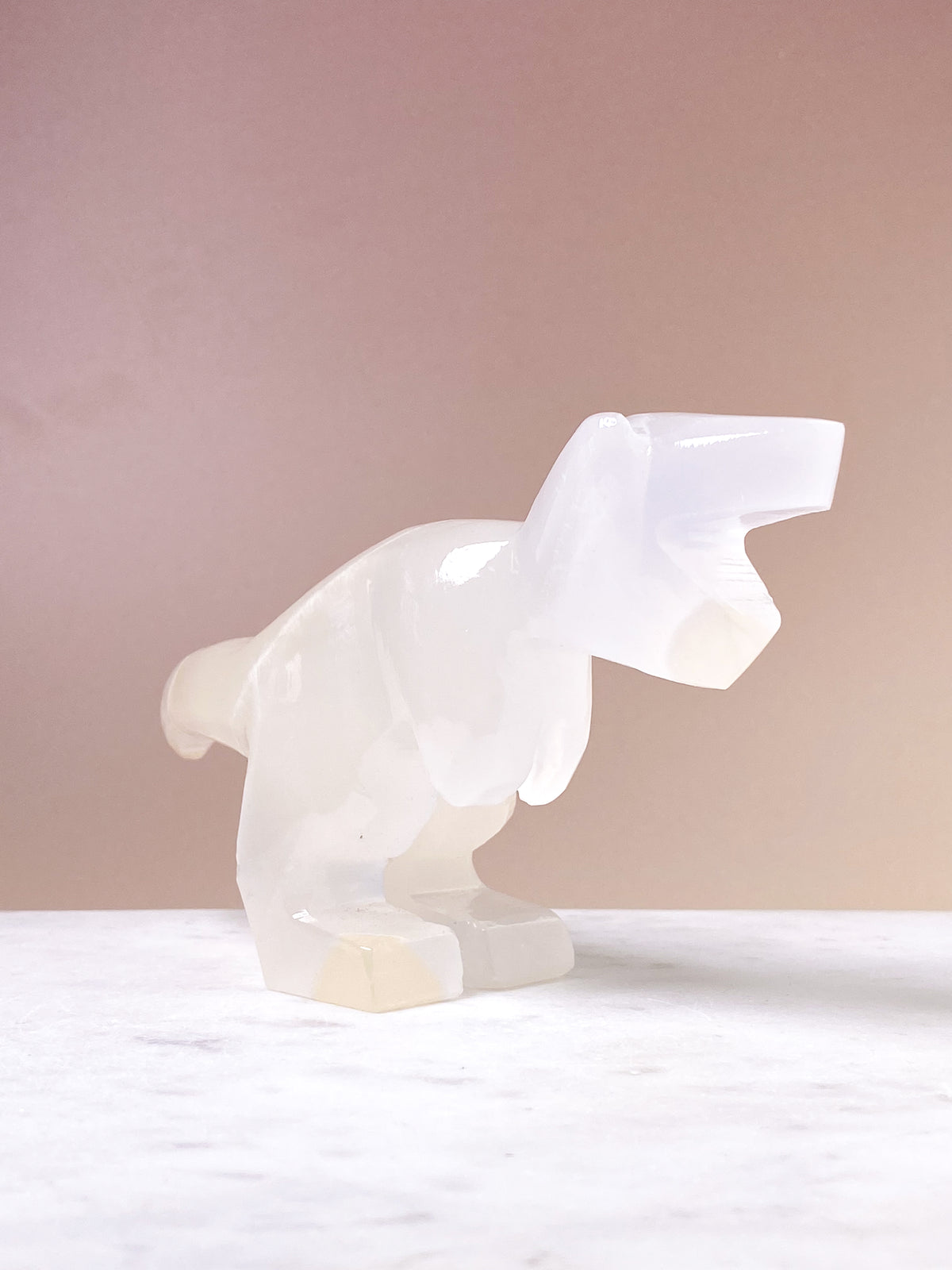 Vit onyx T-rex (nr 5)
