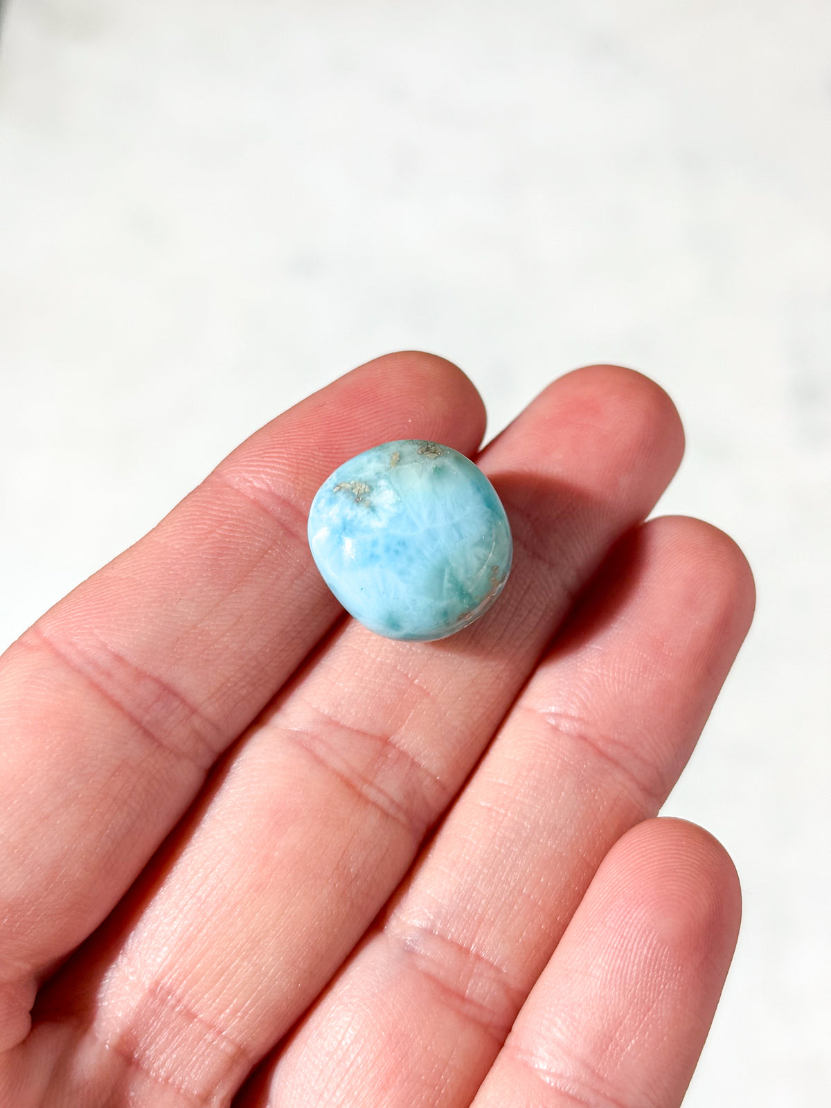 Larimar Polerad (Nr. 2) Exklusiv Kvalitet