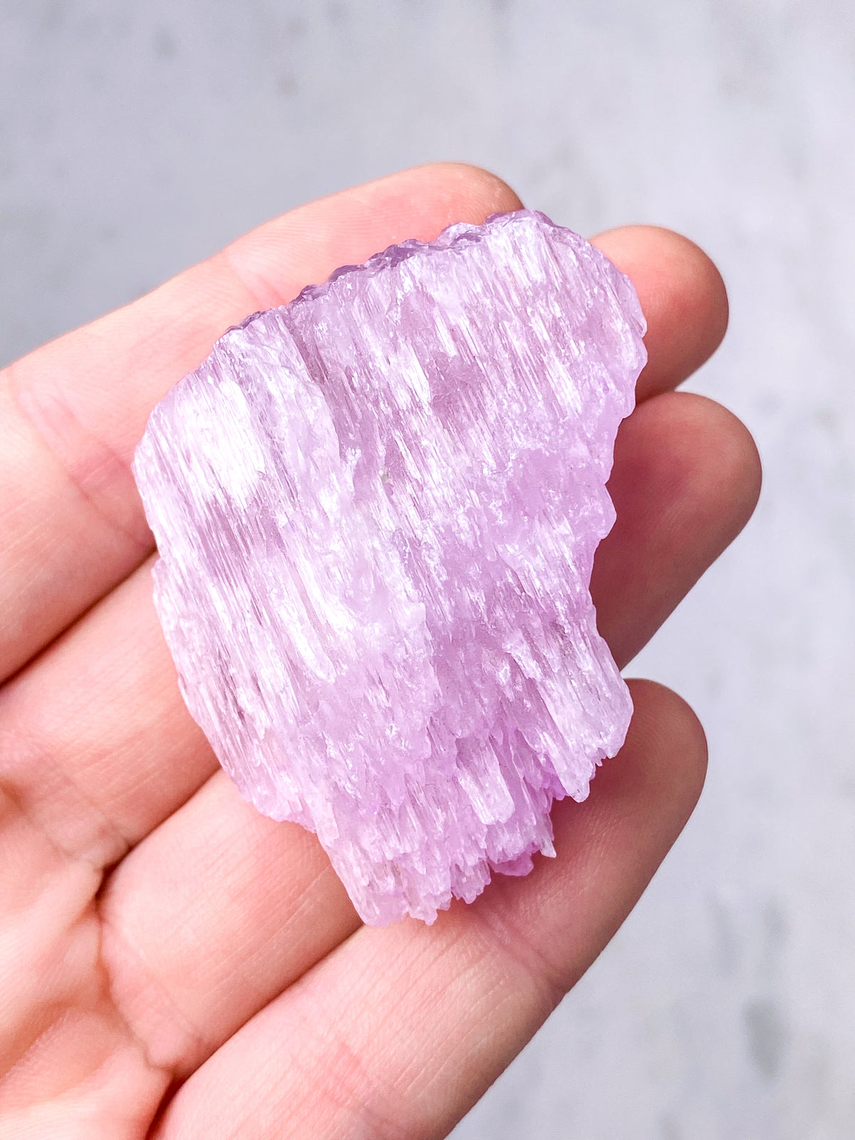 Kunzite Raw (nr 9) Exklusiv kvalitet