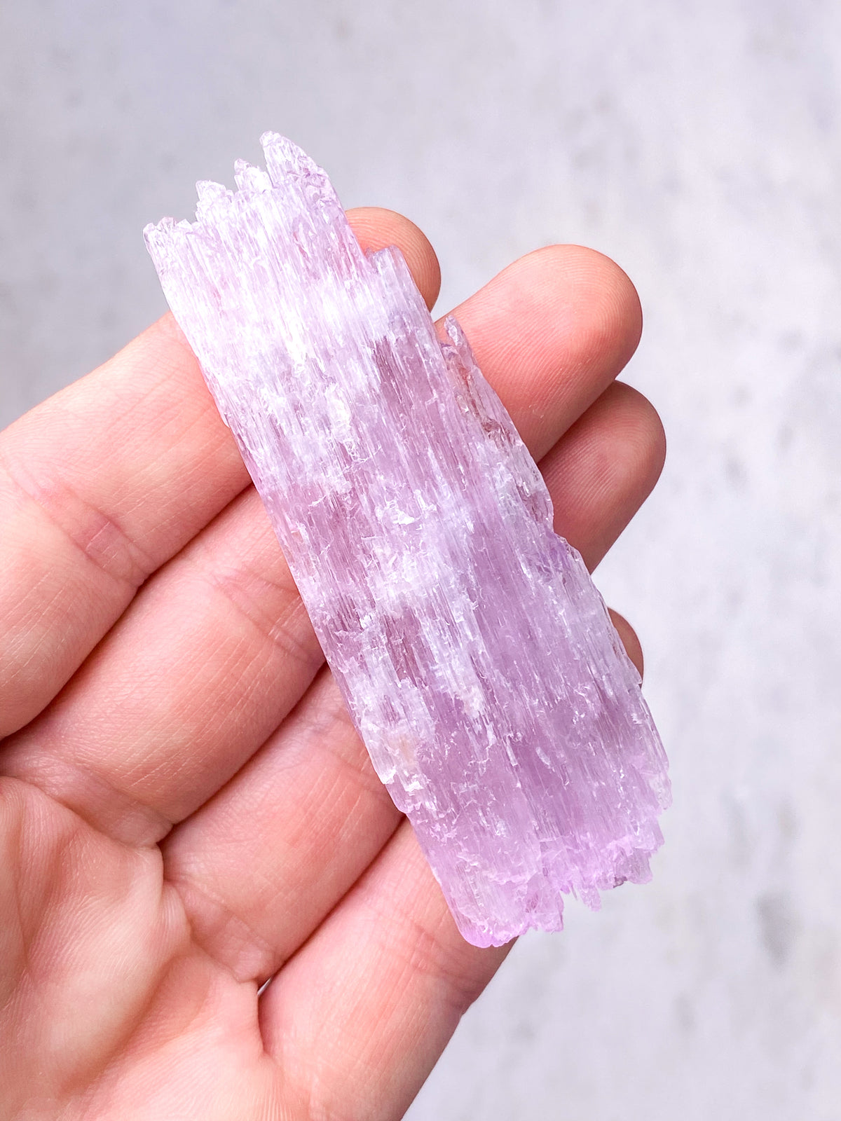 Kunzite Raw (nr 10) Exklusiv kvalitet