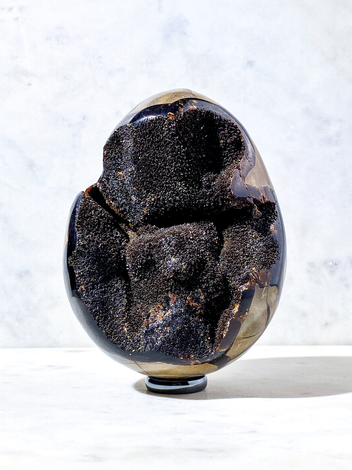 Druzy Septaria Ägg (Nr. 2)