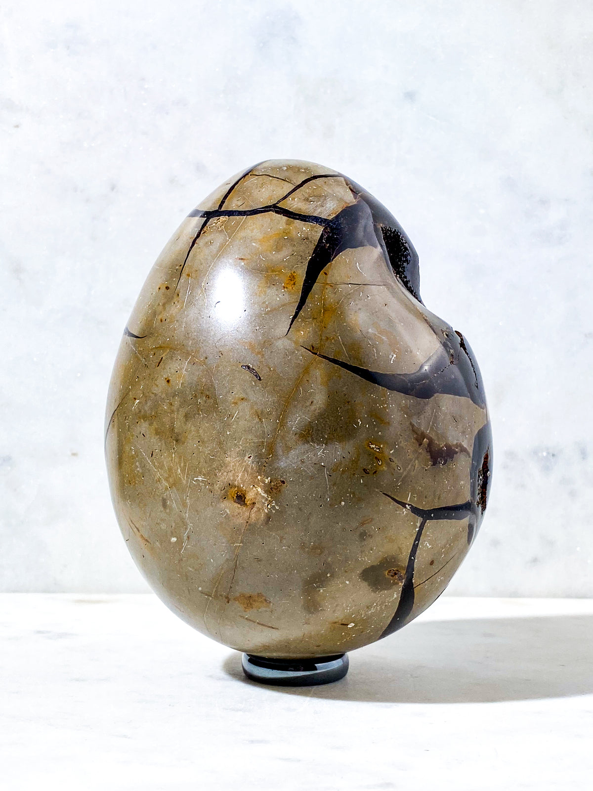 Druzy Septaria Ägg (Nr. 2)