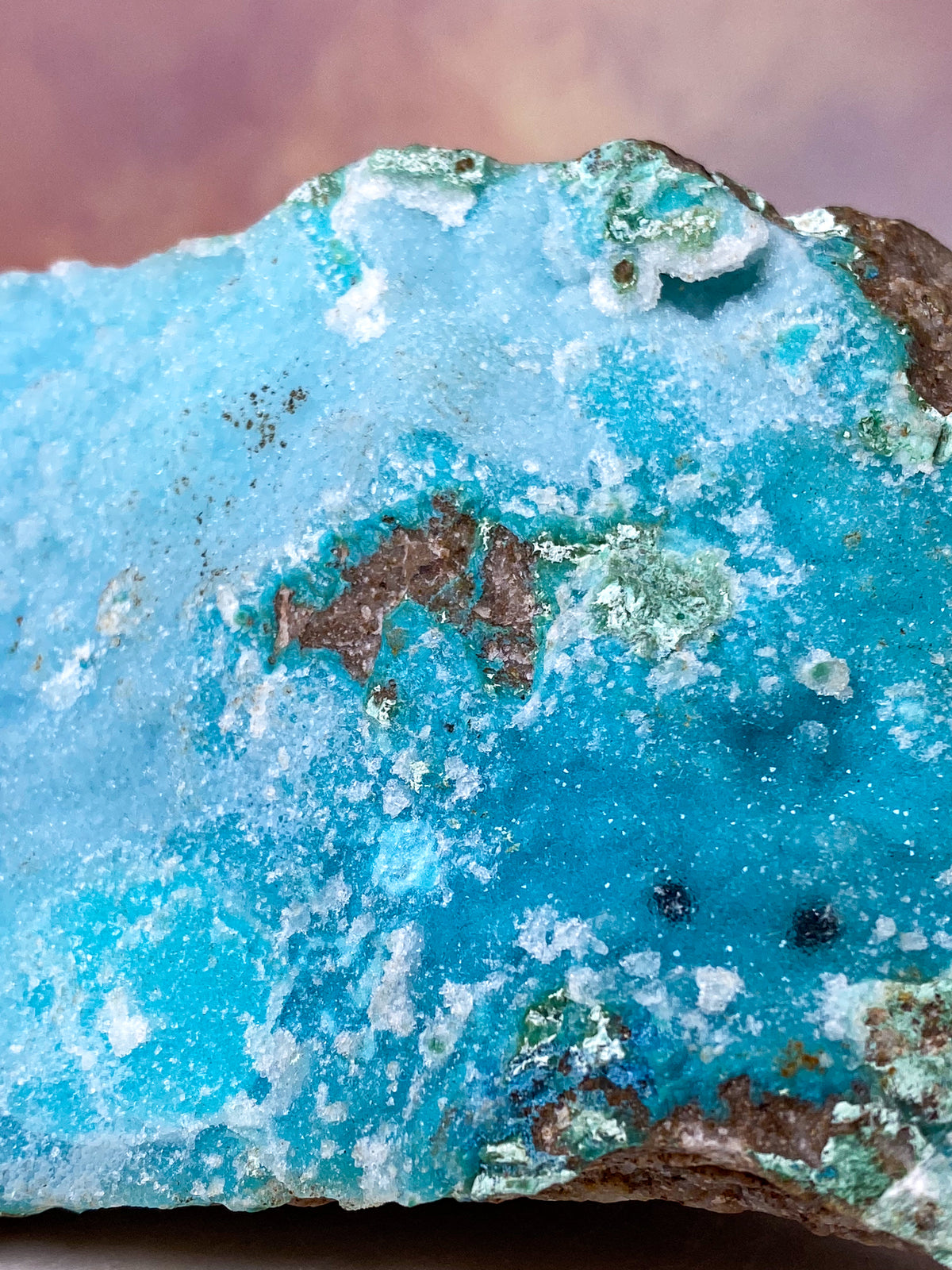 Giant Druzy Chrysocolla (nr 1)
