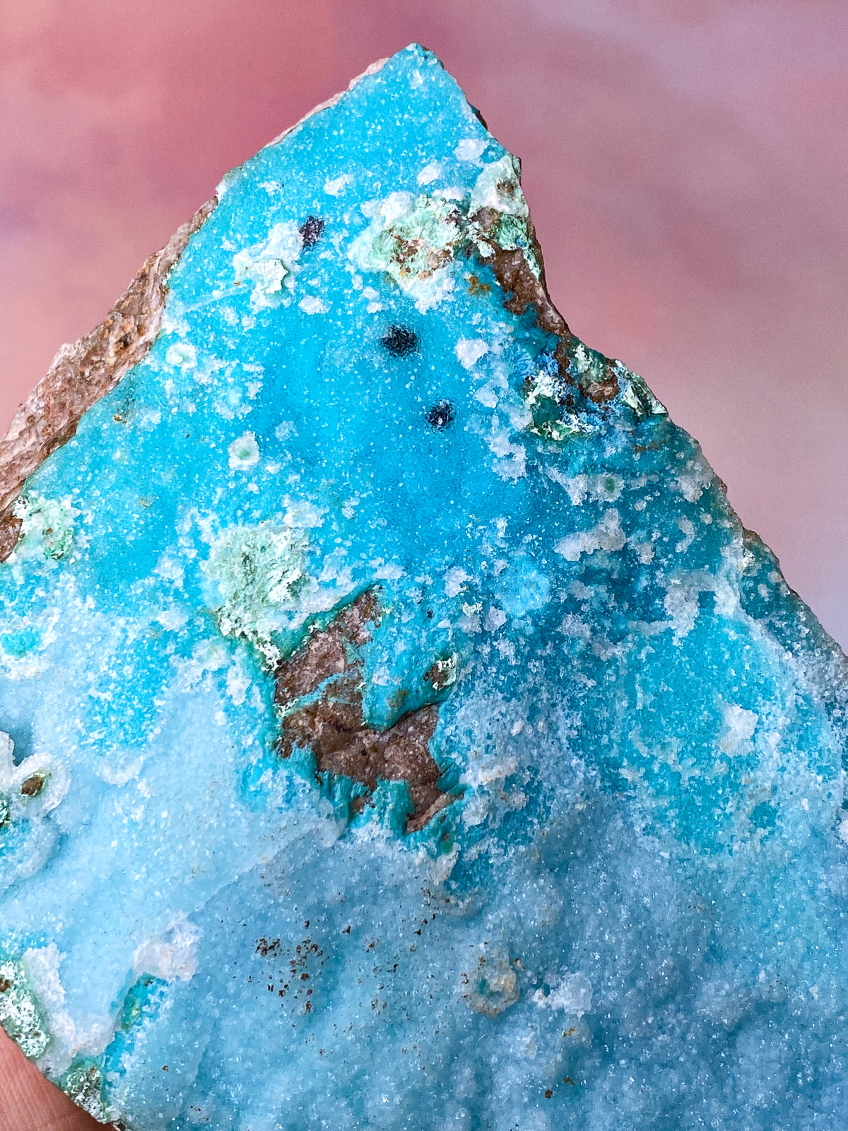 Giant Druzy Chrysocolla (nr 1)