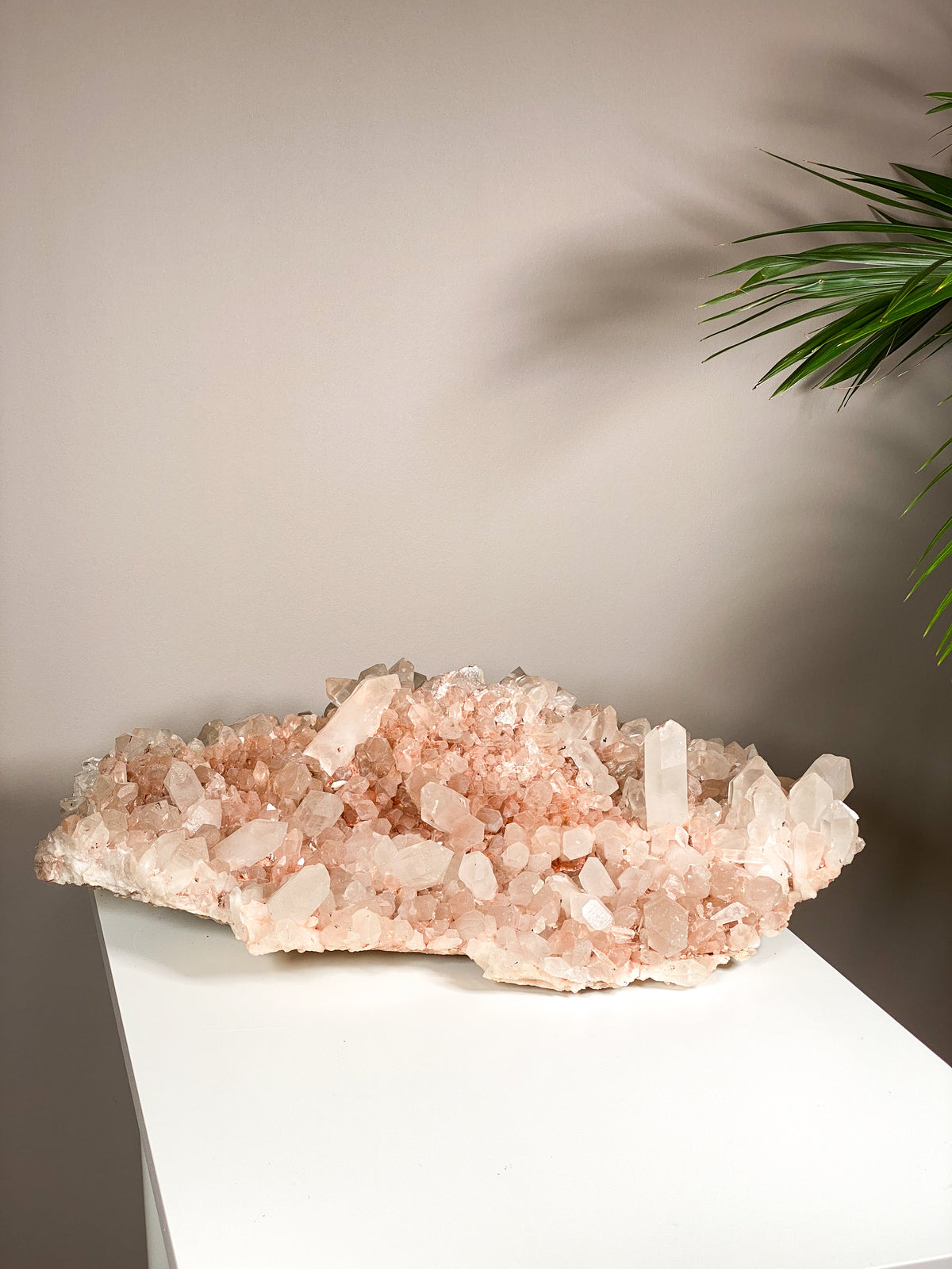 Stor rosa Himalaya kluster (59,4 kg.)