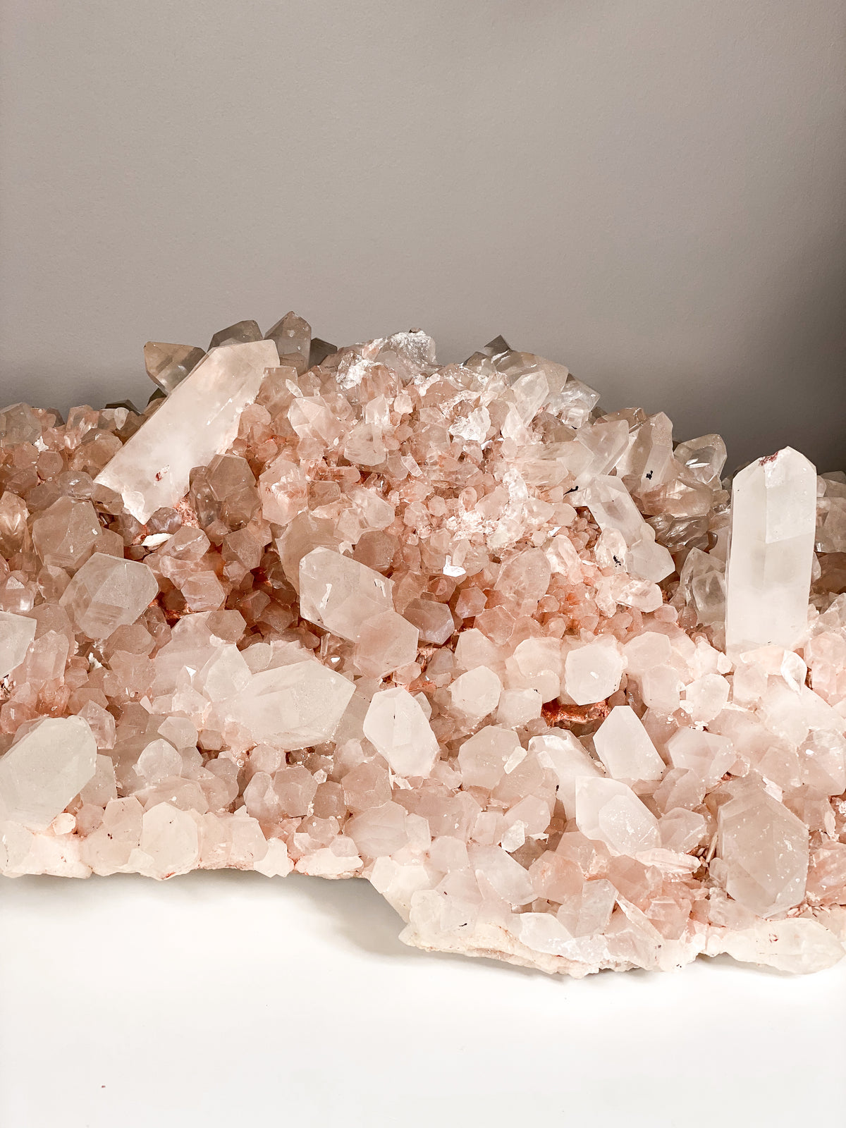 Stor rosa Himalaya kluster (59,4 kg.)