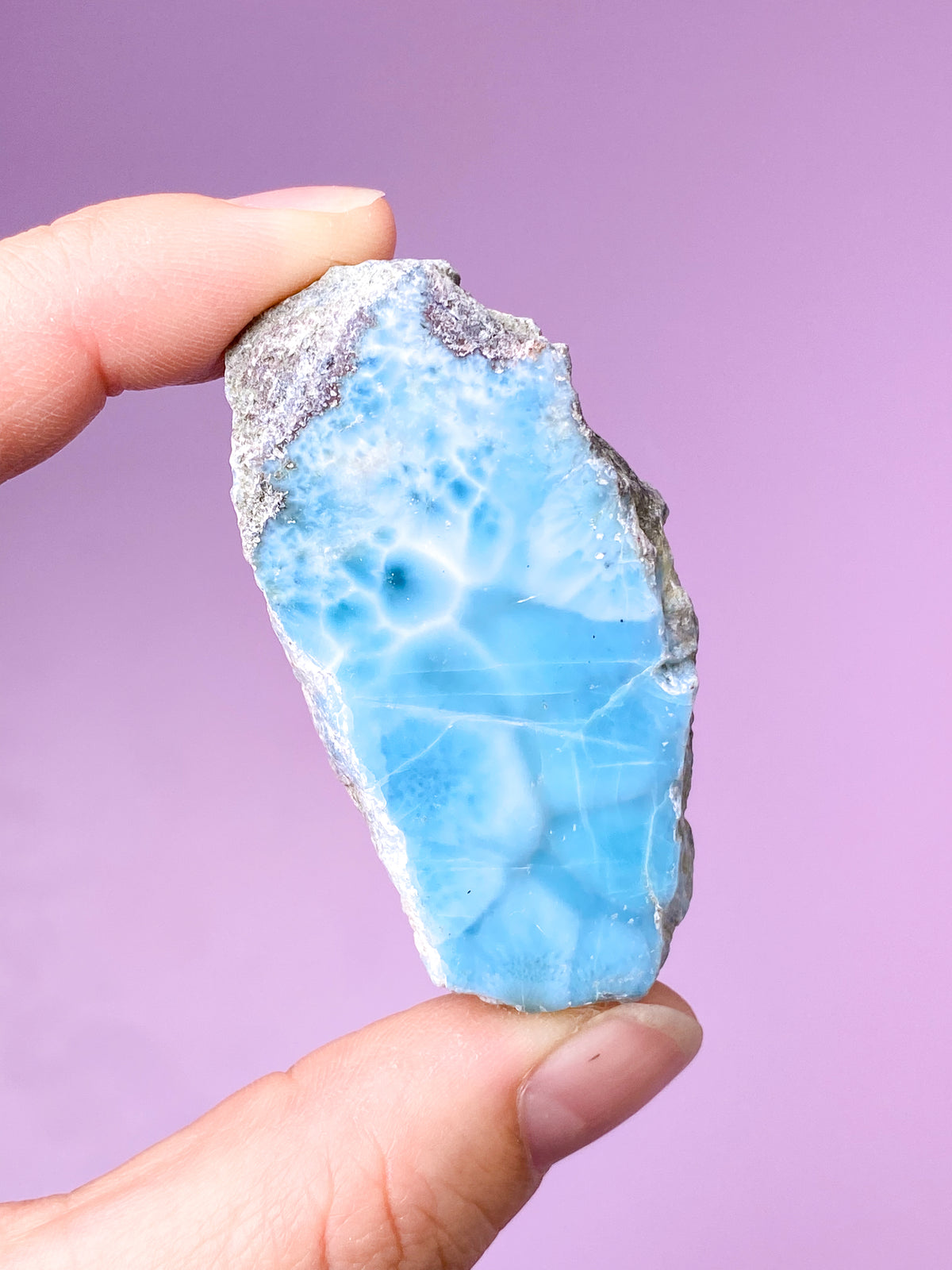 Larimar Halvpolerad (nr 32)