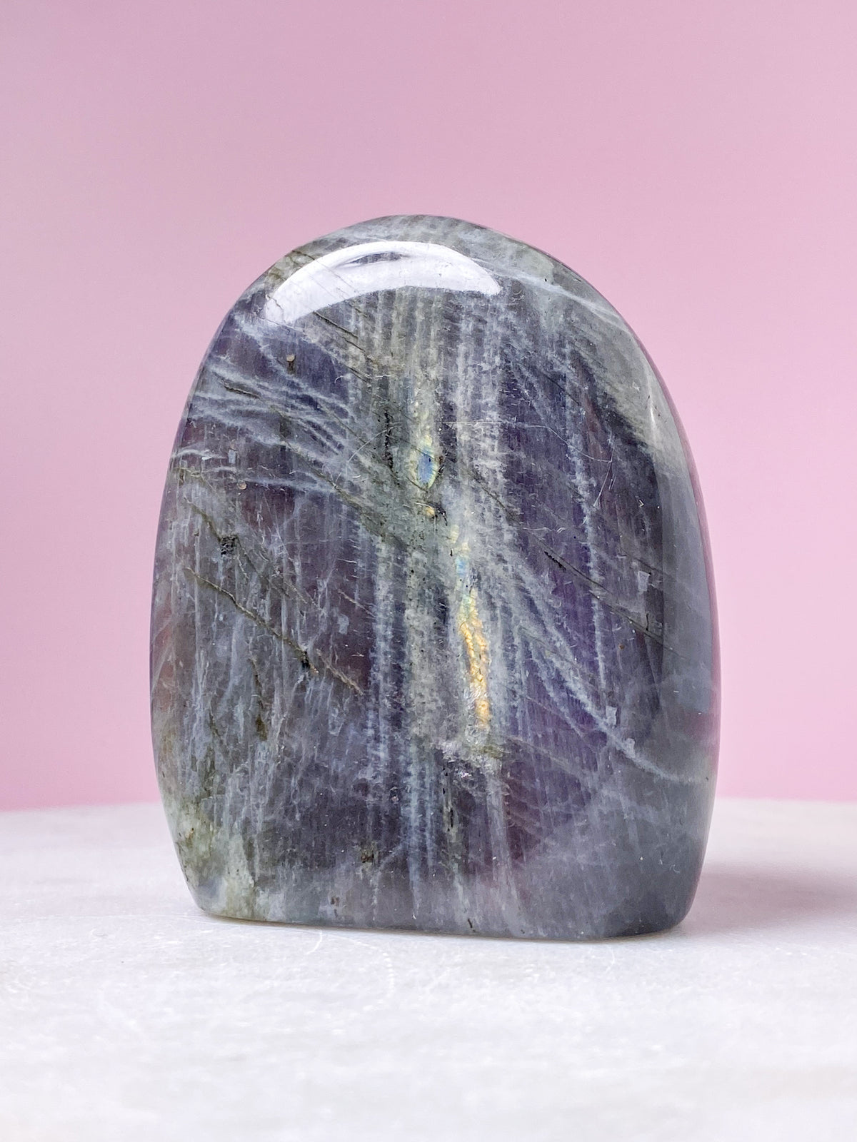 Sunset Labradorit Friform Stående (Nr. 21)