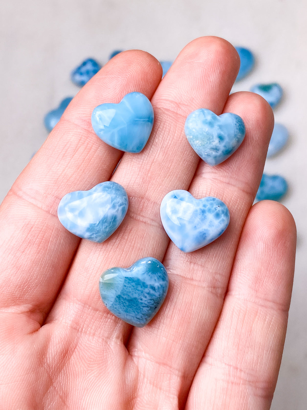 Larimar Heart - Exklusiv kvalitet