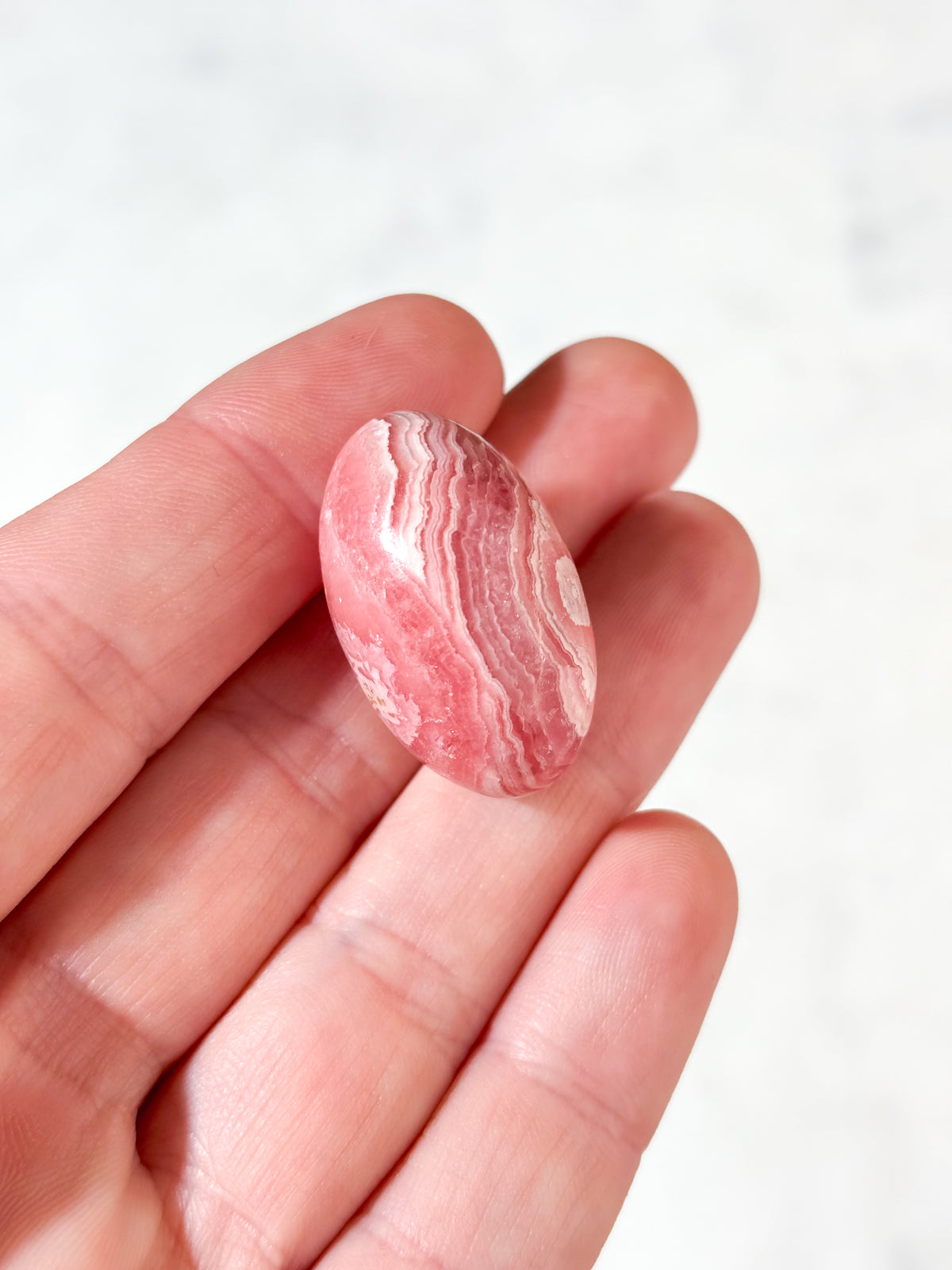 Rhodokrosit polerad (Nr. 12)