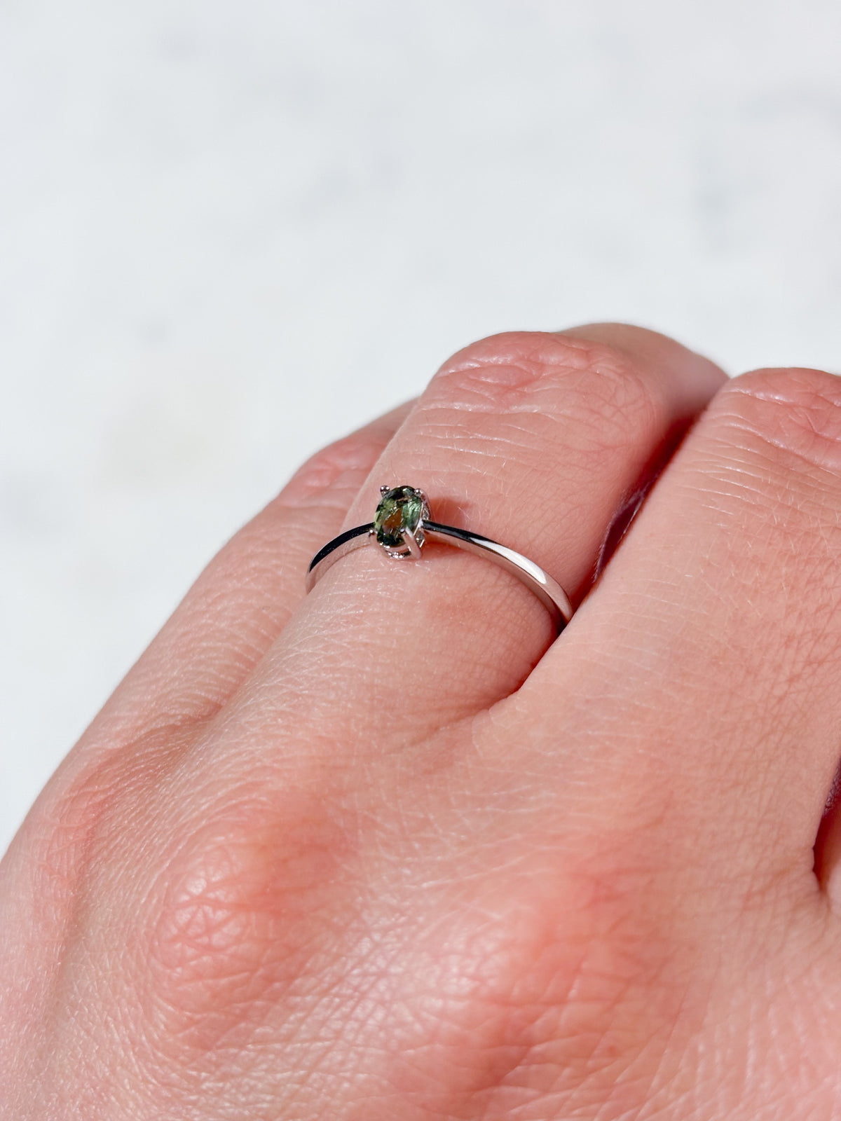 Fasetterad Moldavitring
