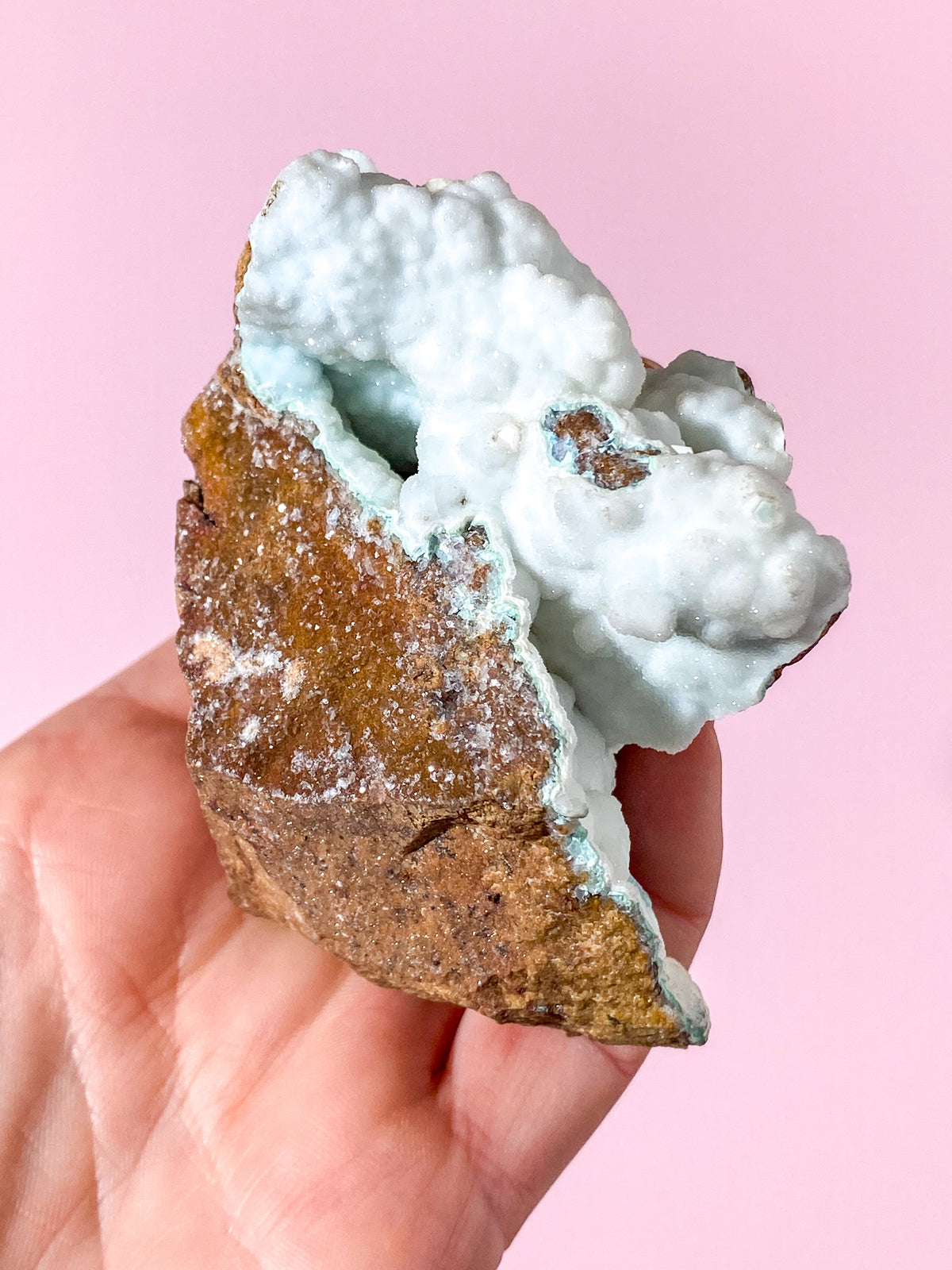 Druzy Vit Smithsonitkluster (Nr. 2)
