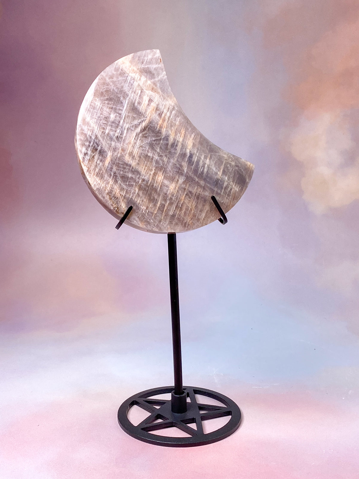 Rainbow Moonstone Palmstone