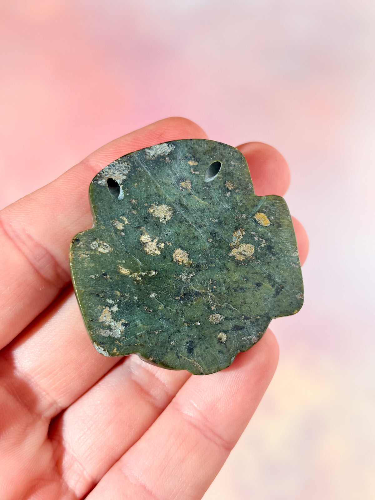 Nefrit jade mayamask (nr. 3)