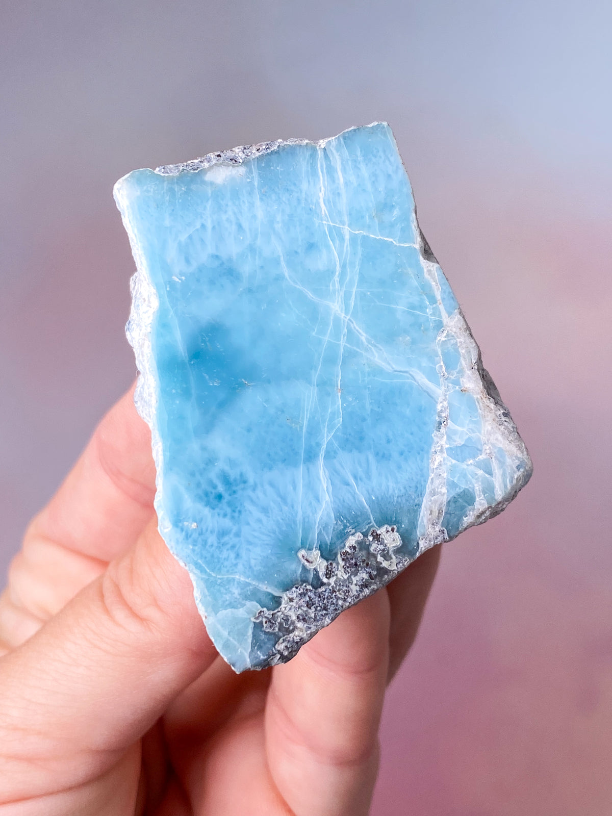 Larimar Halvpolerad (nr 6)