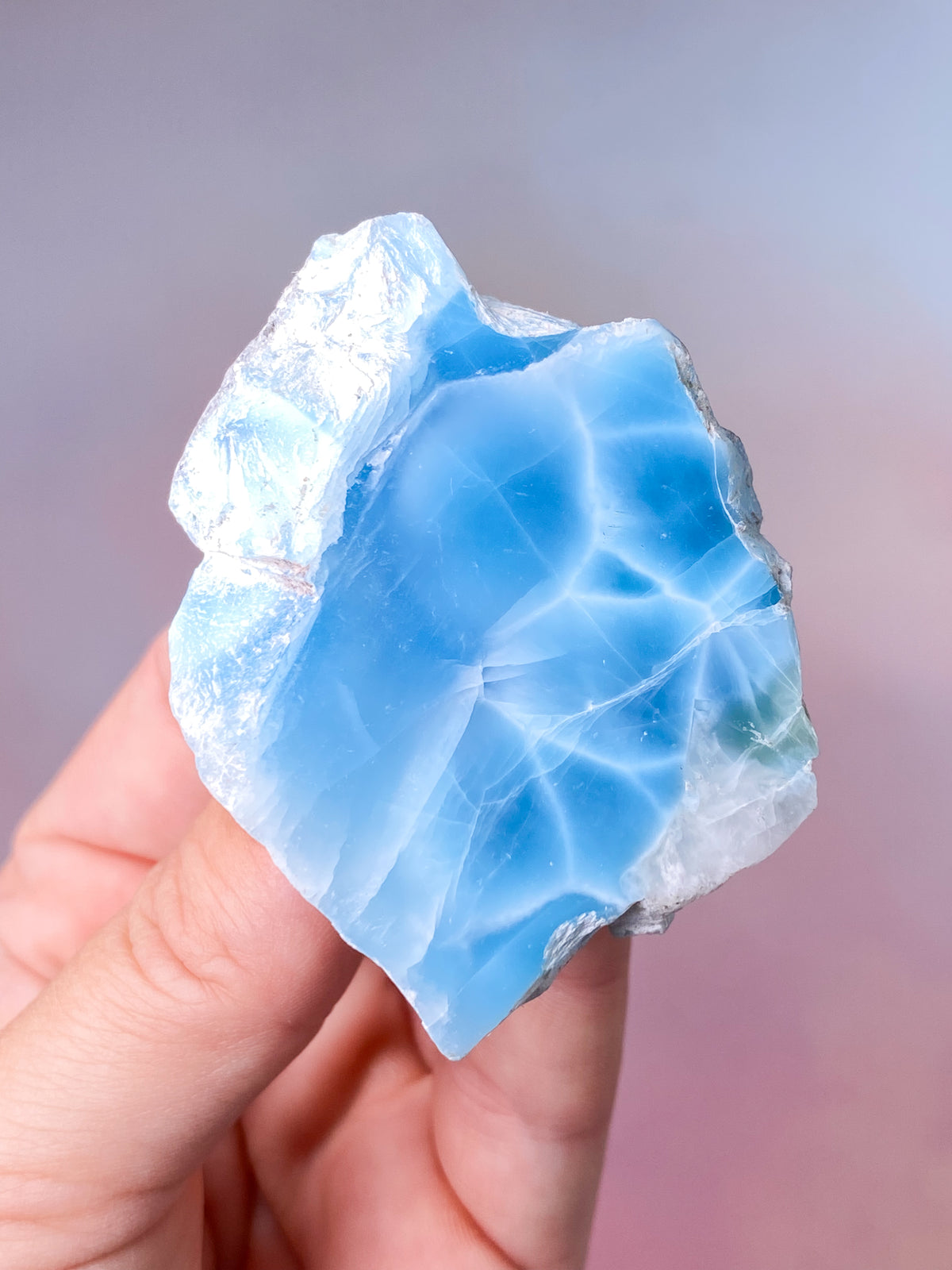 Larimar Halvpolerad (nr 8)