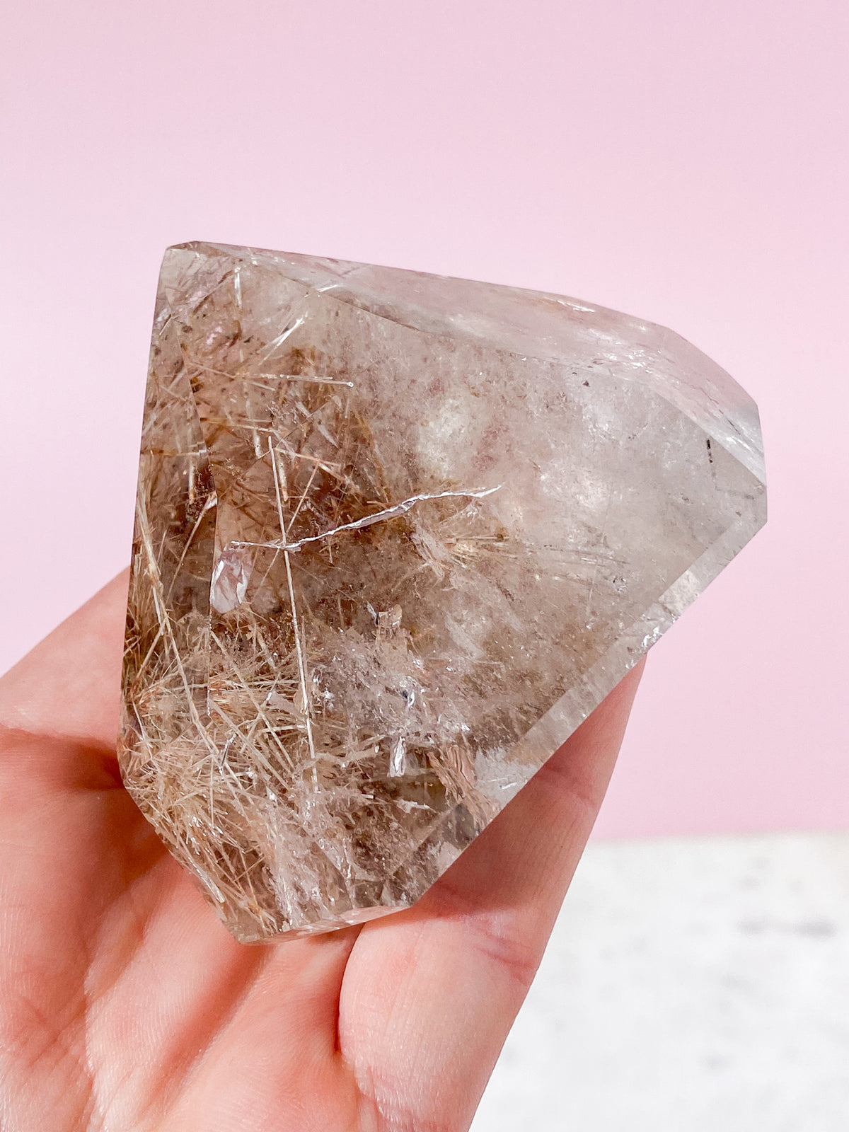Silver Rutil Kvarts Freeform (Nr. 2)