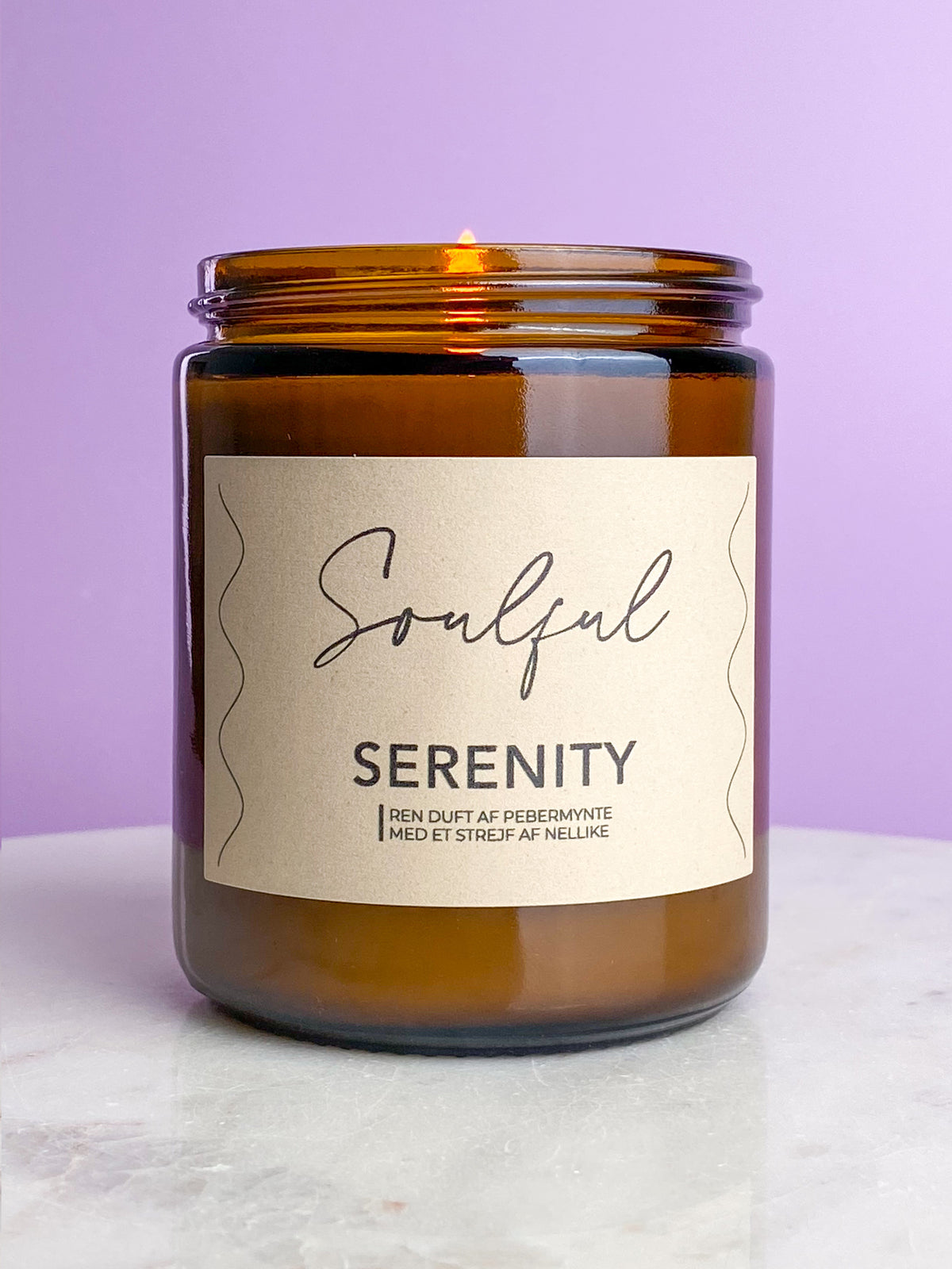 Aromaterapiljus av soja "SERENITY" | Doftljus