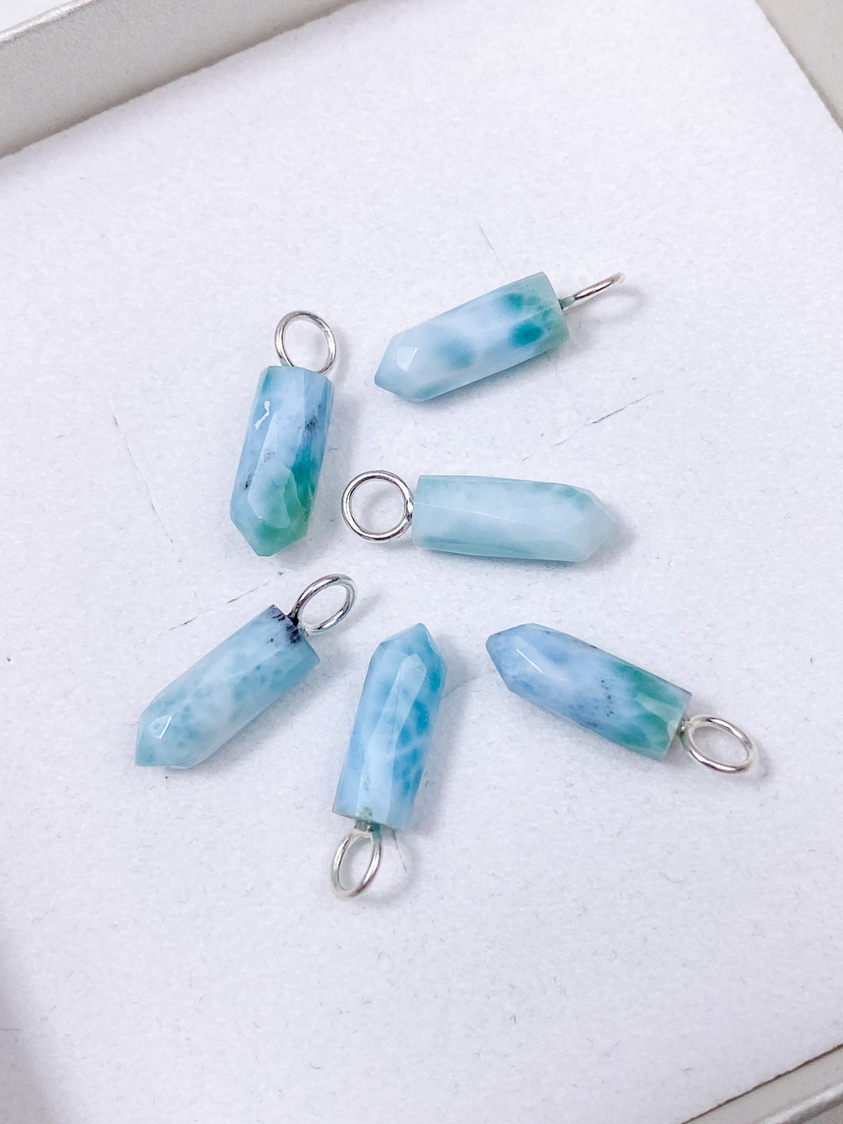 Larimar Spike Halsband