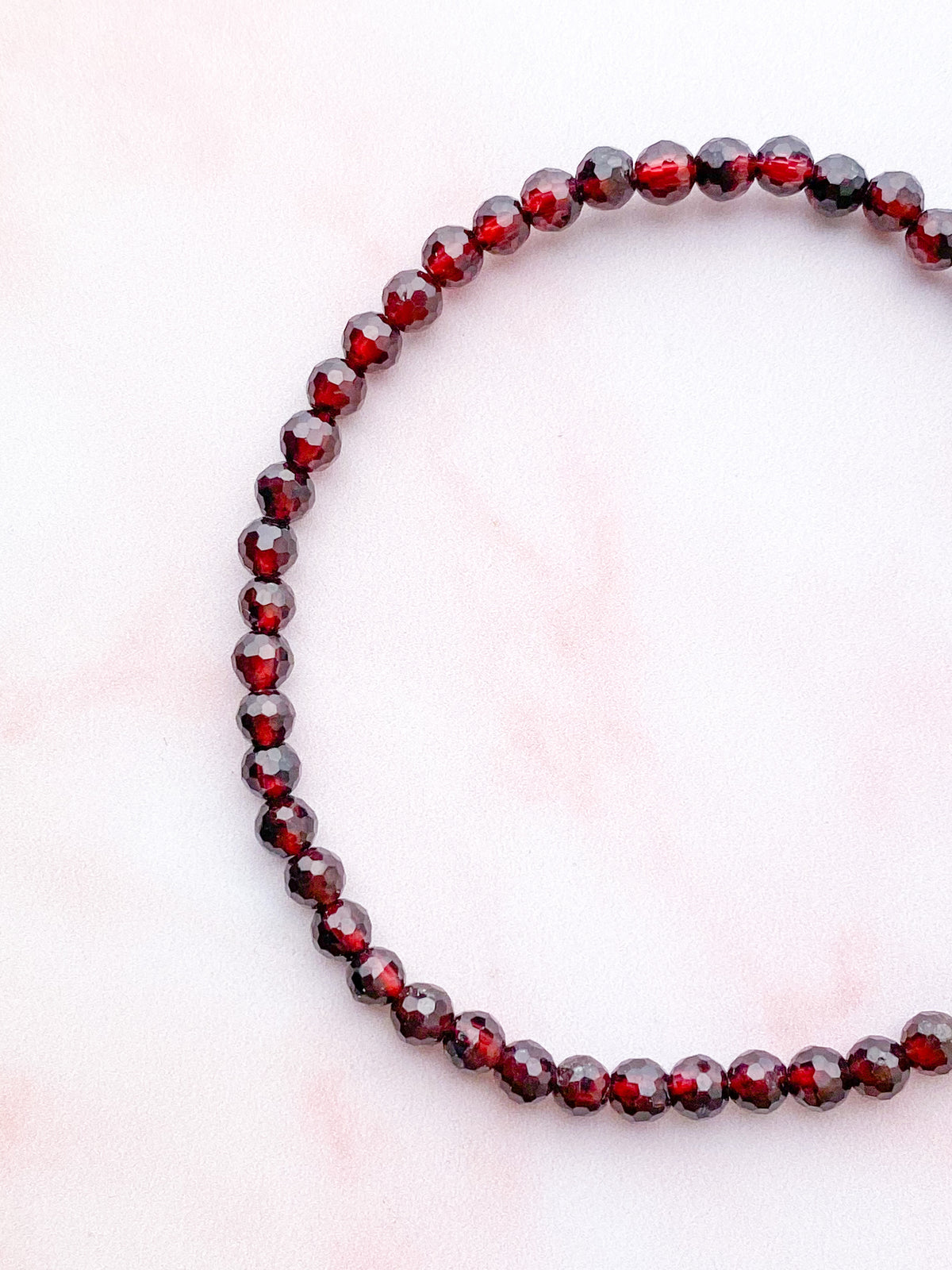 Granatarmband (fasett)